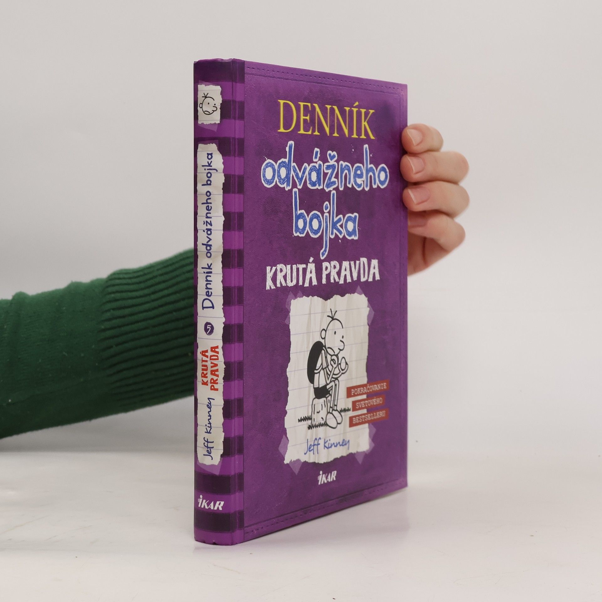 Jeff Kinney Denník odvážneho bojka 5. Krutá pravda