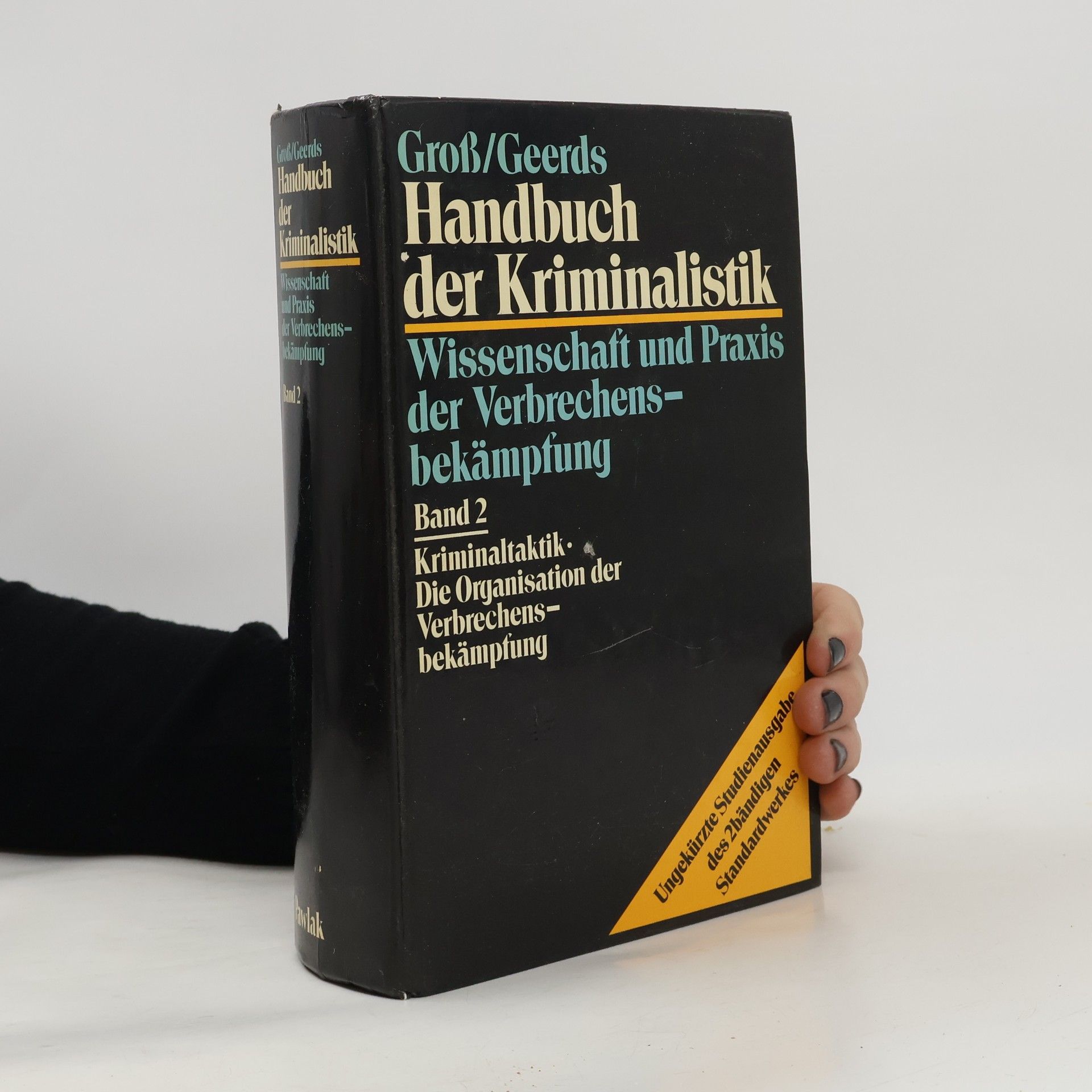 Hanns Gross Handbuch der Kriminalistik 2