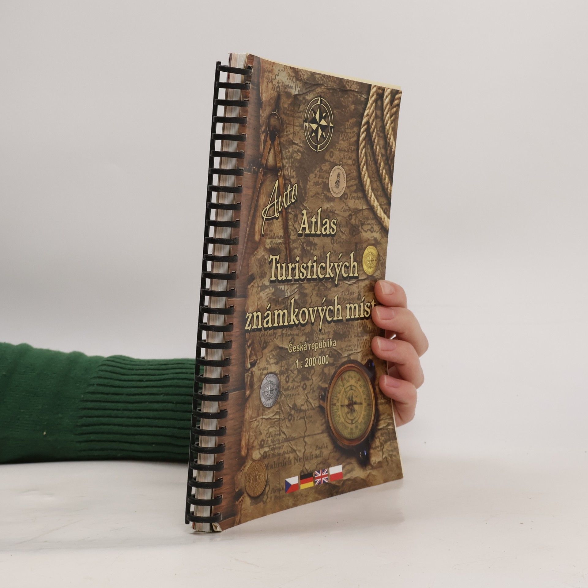 Autorenkollektiv Auto atlas turistických známkových míst: Česká republika, měřítko 1:200 000