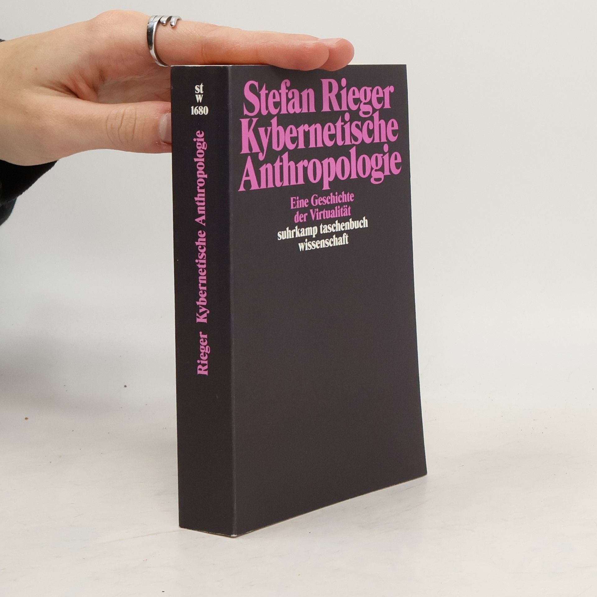 Stefan Rieger Kybernetische Anthropologie