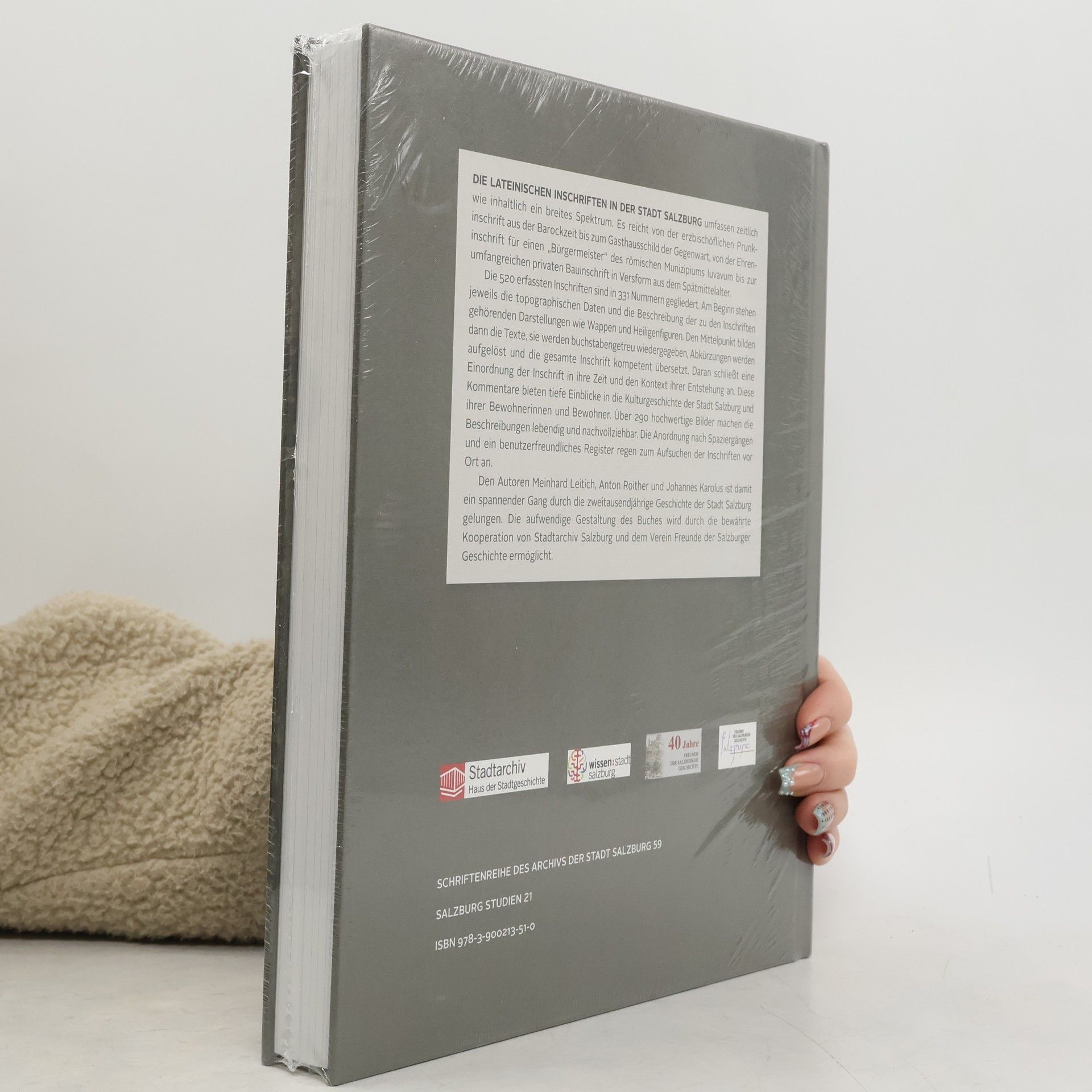 Meinhard Leitich Lateinische Inschriften in der Stadt Salzburg