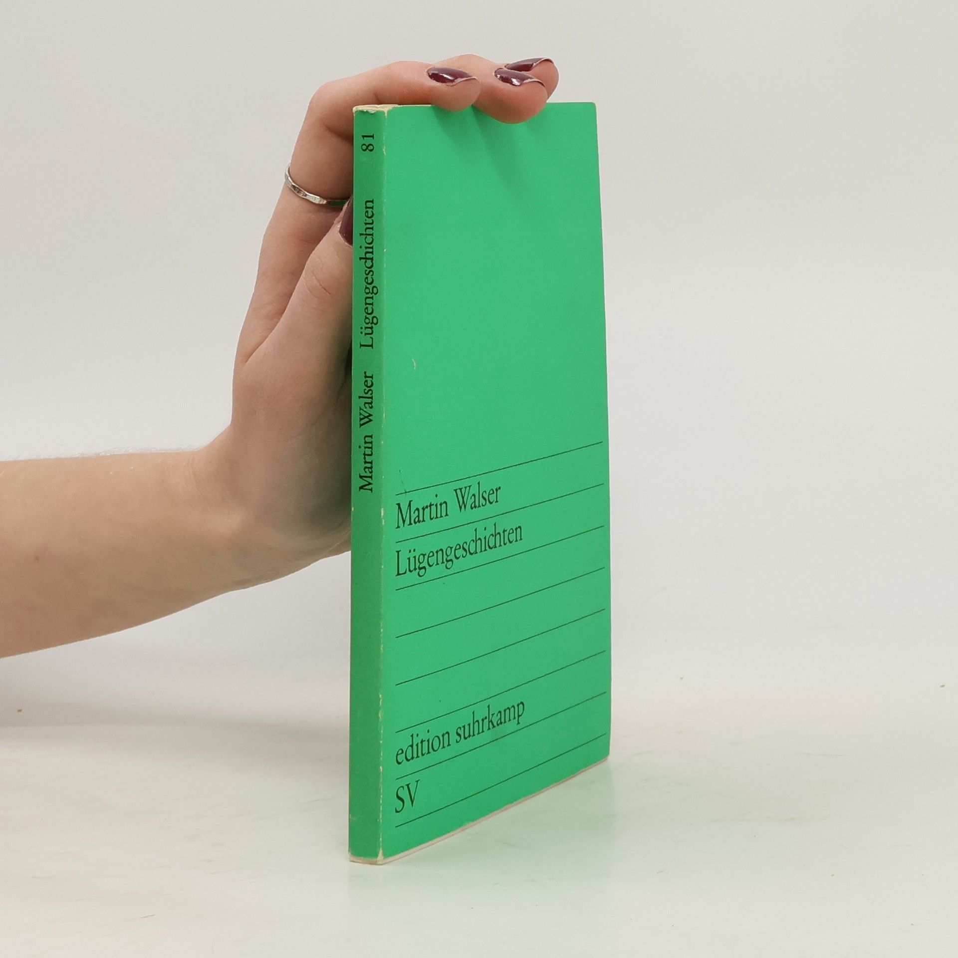 Martin Walser Lügengeschichten