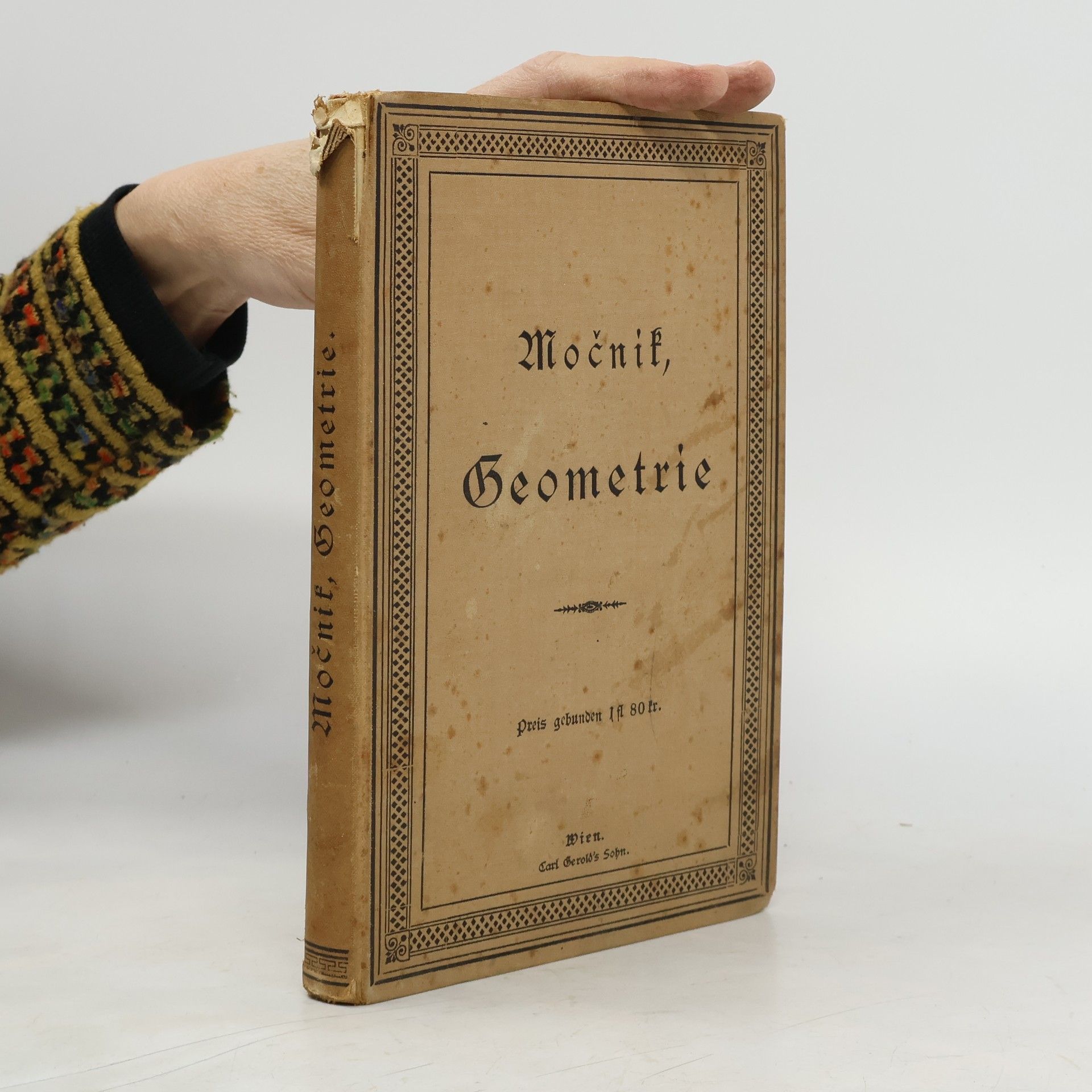 Franz Wallentin Lehrbuch der Geometrie für die oberen Classen der Mittelschulen