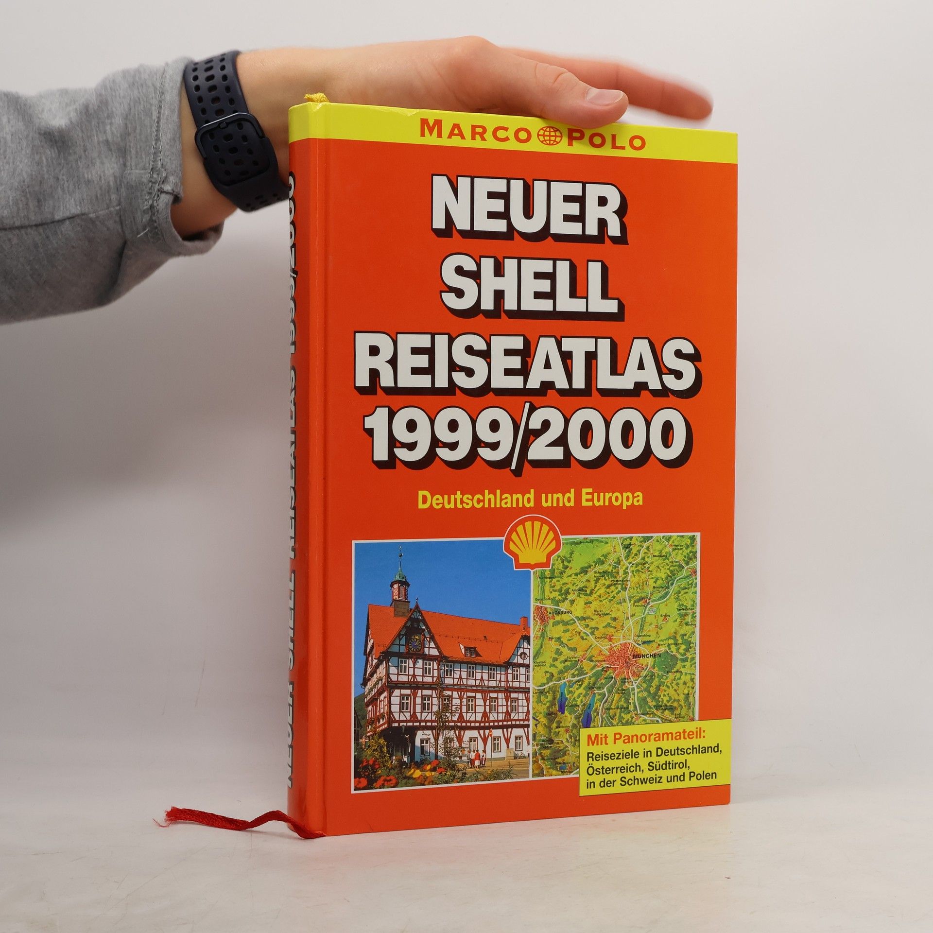 Various authors Marco Polo: Neuer Shell Reiseatlas Deutschland und Europa 1999/2000