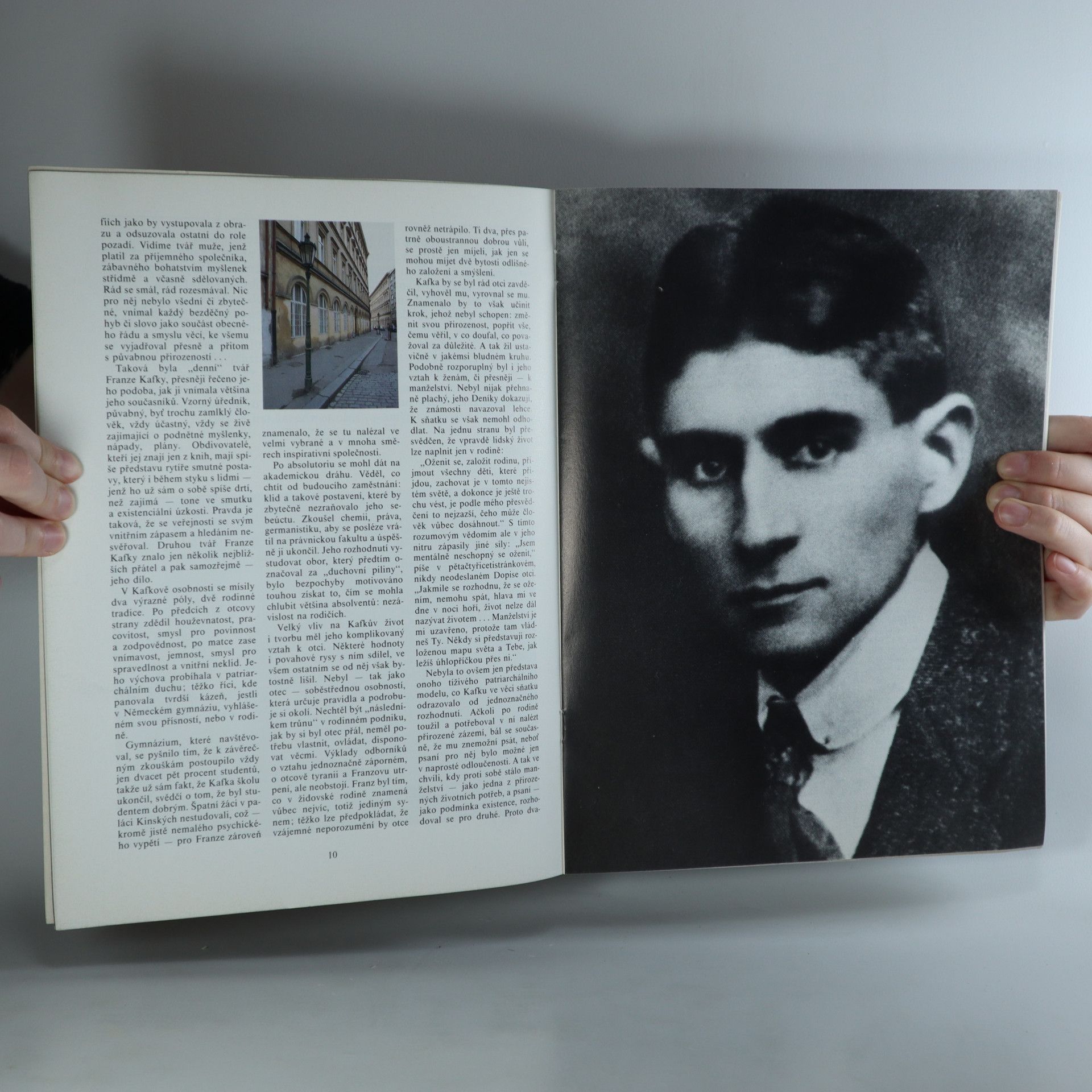 Jan Pařík Kafka a Praha