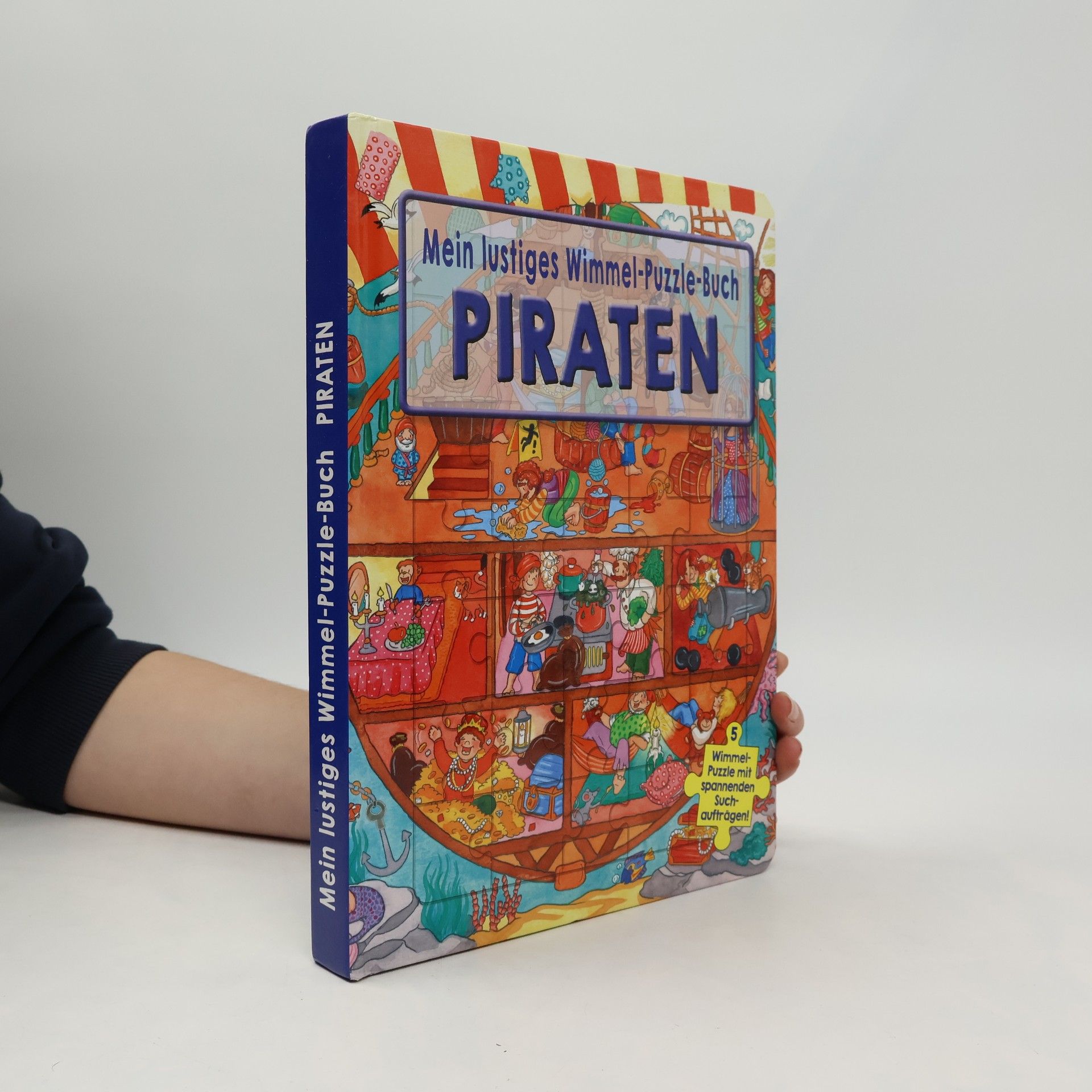 Mein lustiges Wimmel-Puzzle-Buch. Piraten