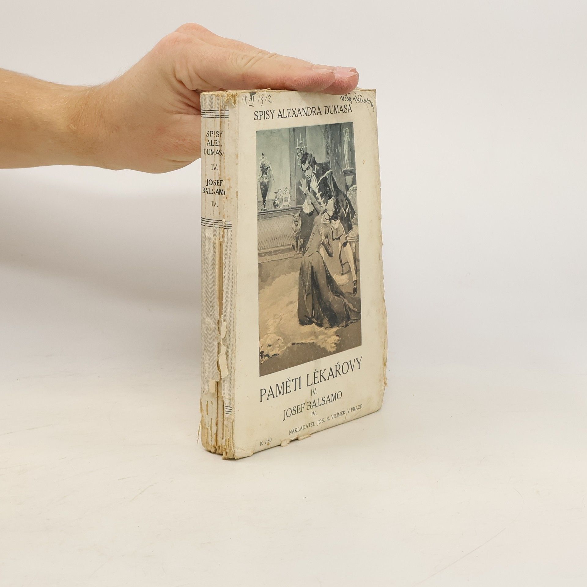 Alexandre Dumas starší Paměti lékařovy IV