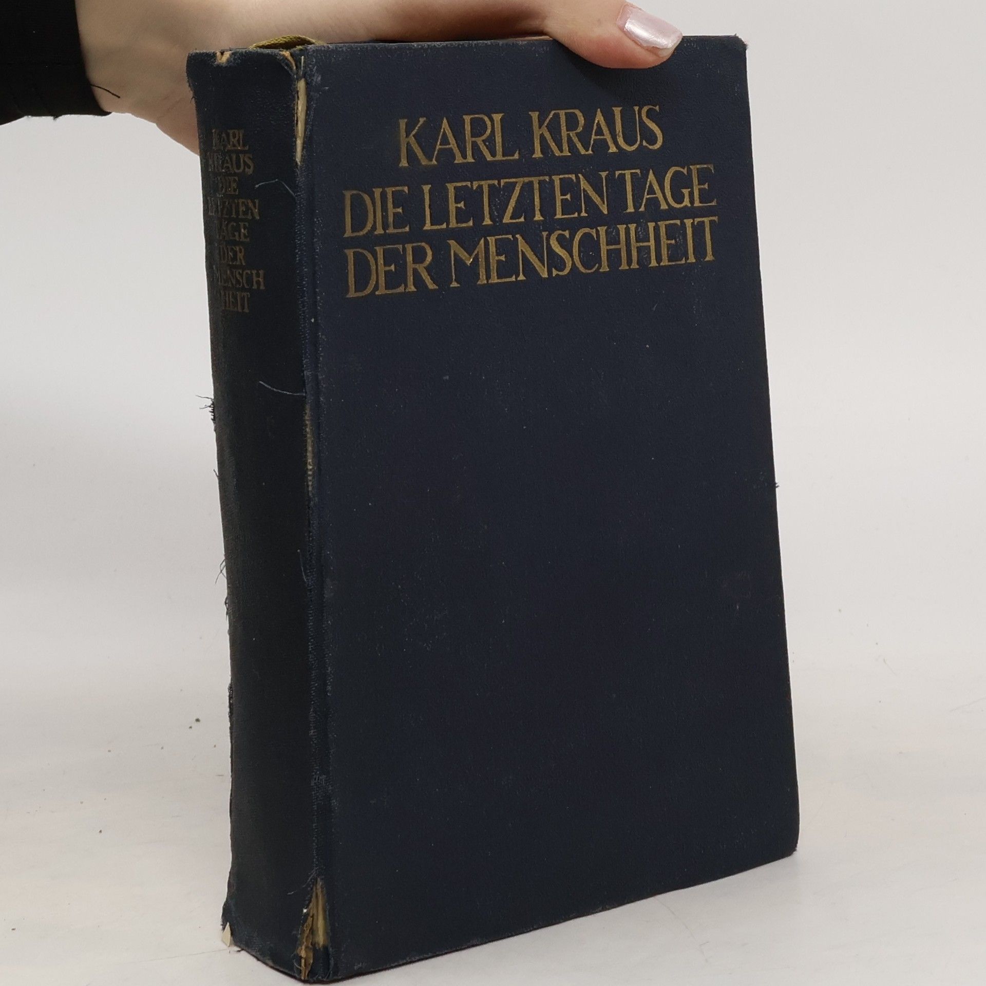 Karl Kraus Die letzten Tage der Menschheit