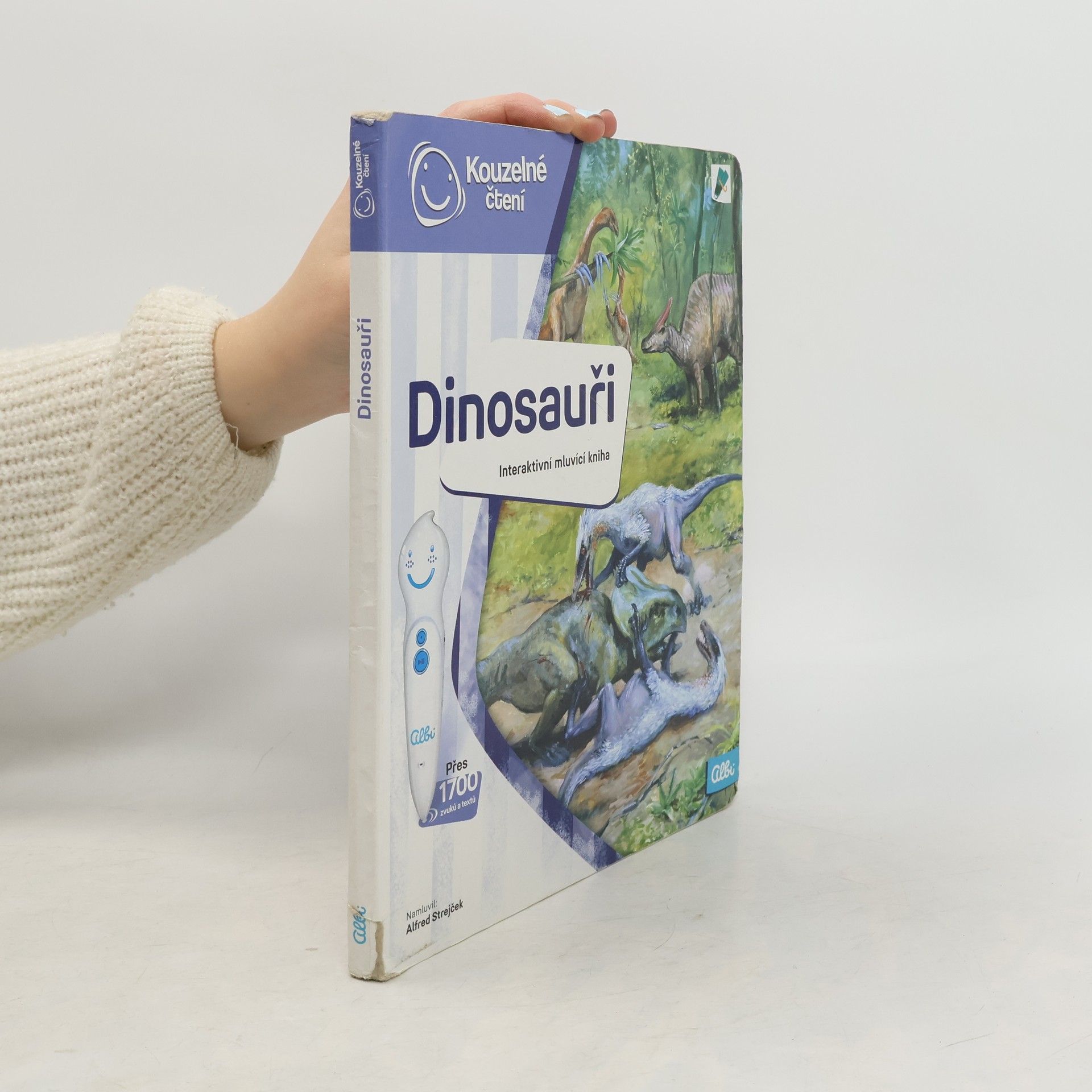 Jan Spěváček Dinosauři. Interaktivní mluvící kniha