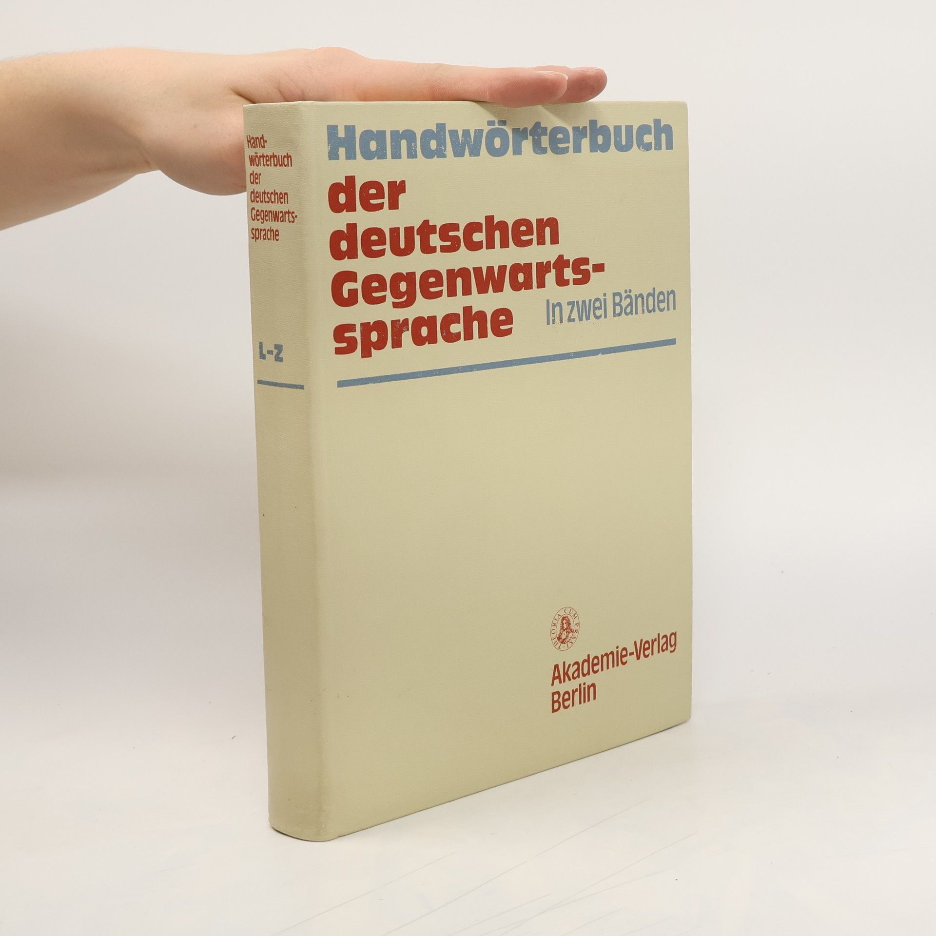 Günter Kempcke Handwörterbuch der deutschen Gegenwartssprache in zwei Bänden. L-Z