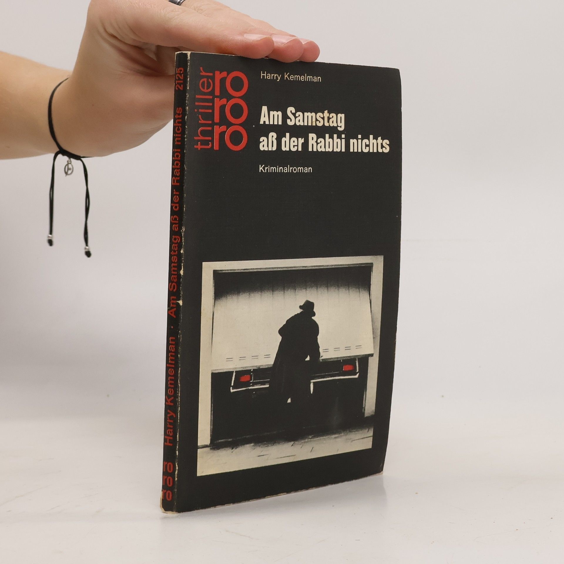 Harry Kemelman Am Samstag ass der Rabbi nichts