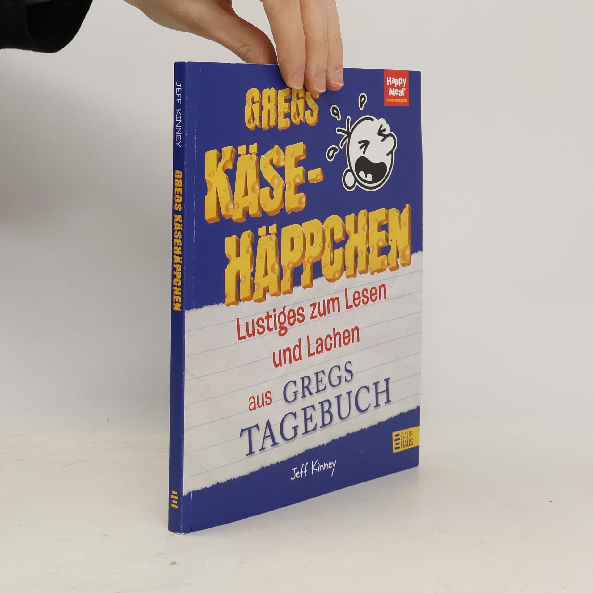 Jeff Kinney Gregs Käsehäppchen. Lustiges zum Lesen und Lachen aus Gregs Tagebuch