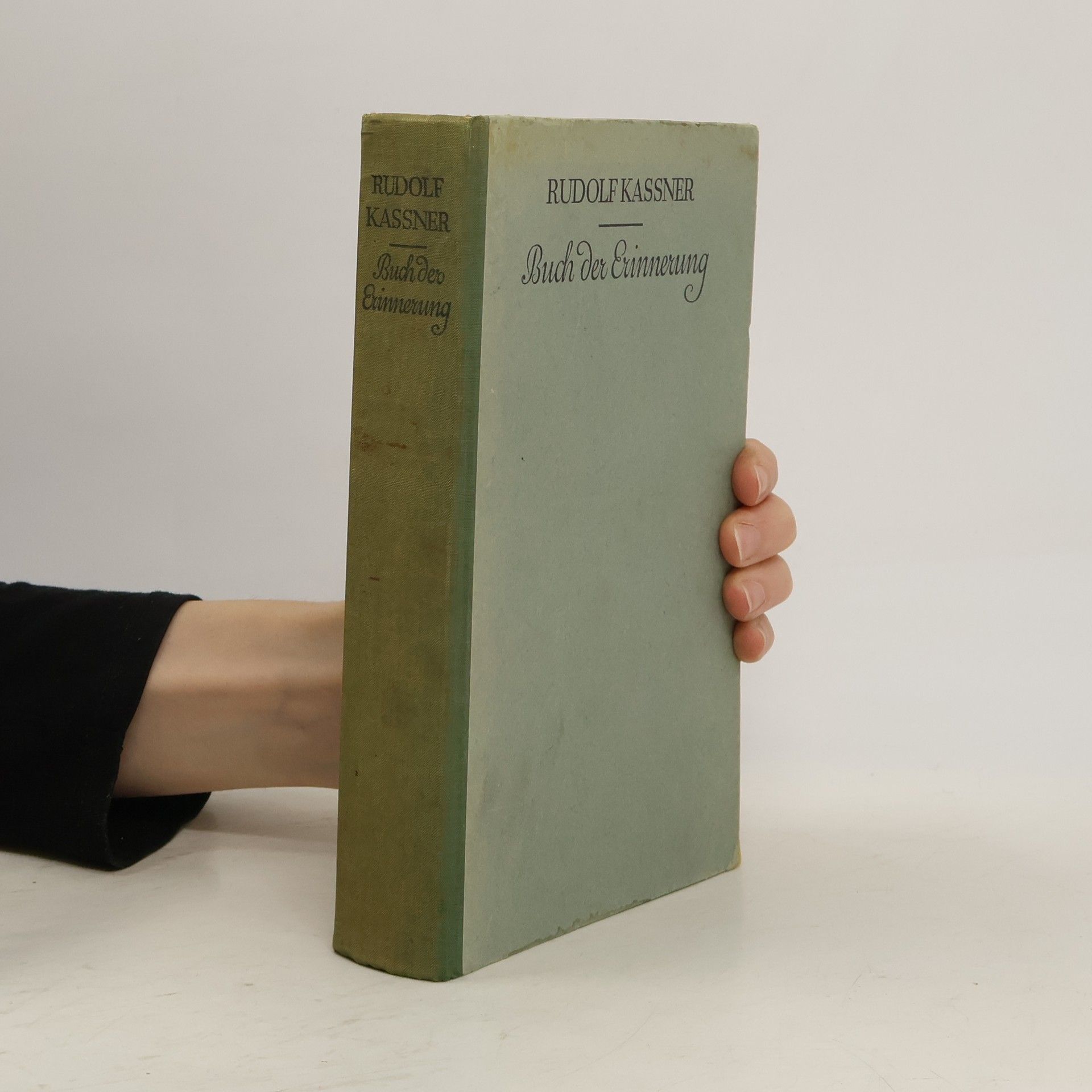 Rudolf Kassner Buch der Erinnerung