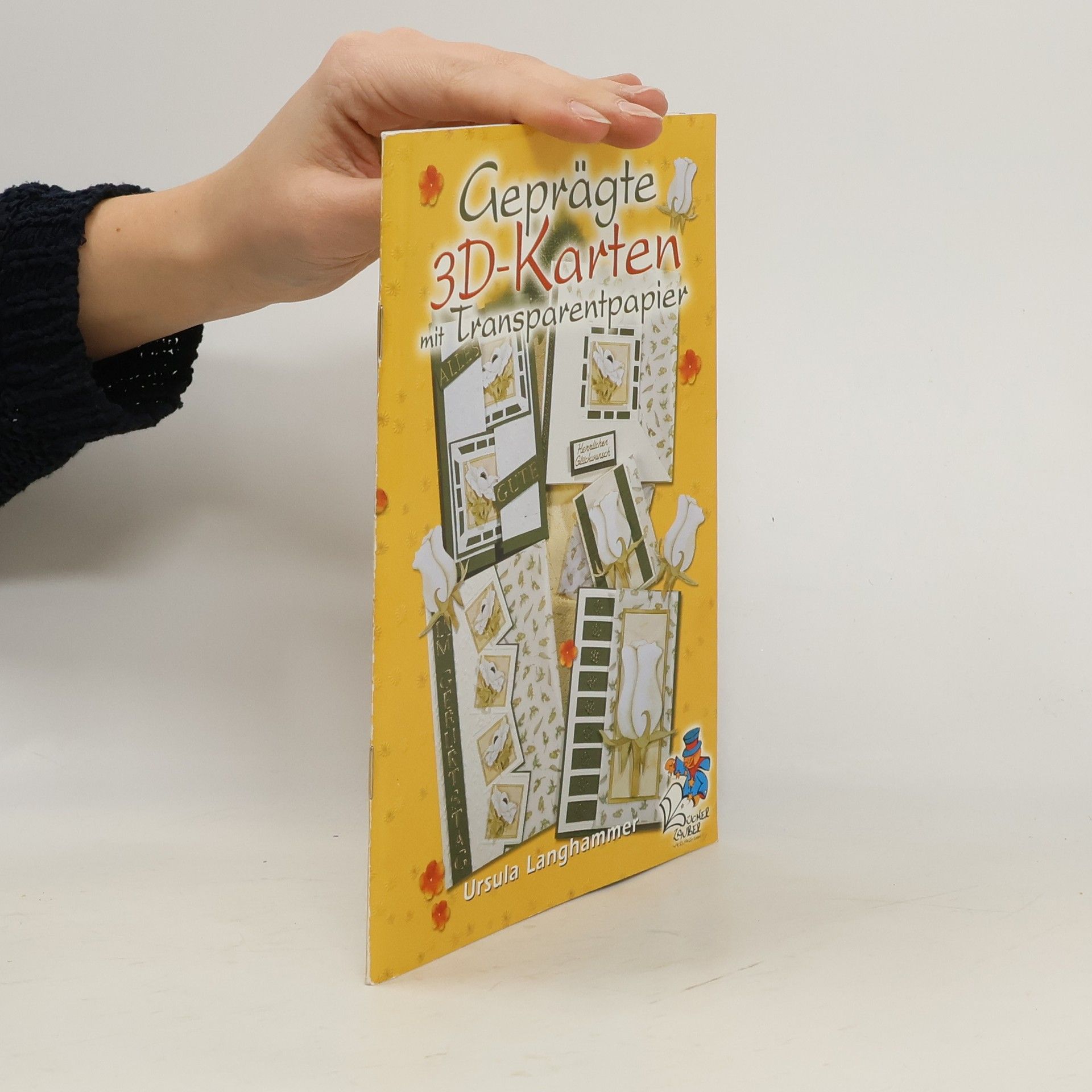 Ursula Langhammer Geprägte 3D-Karten mit Transparentpapier