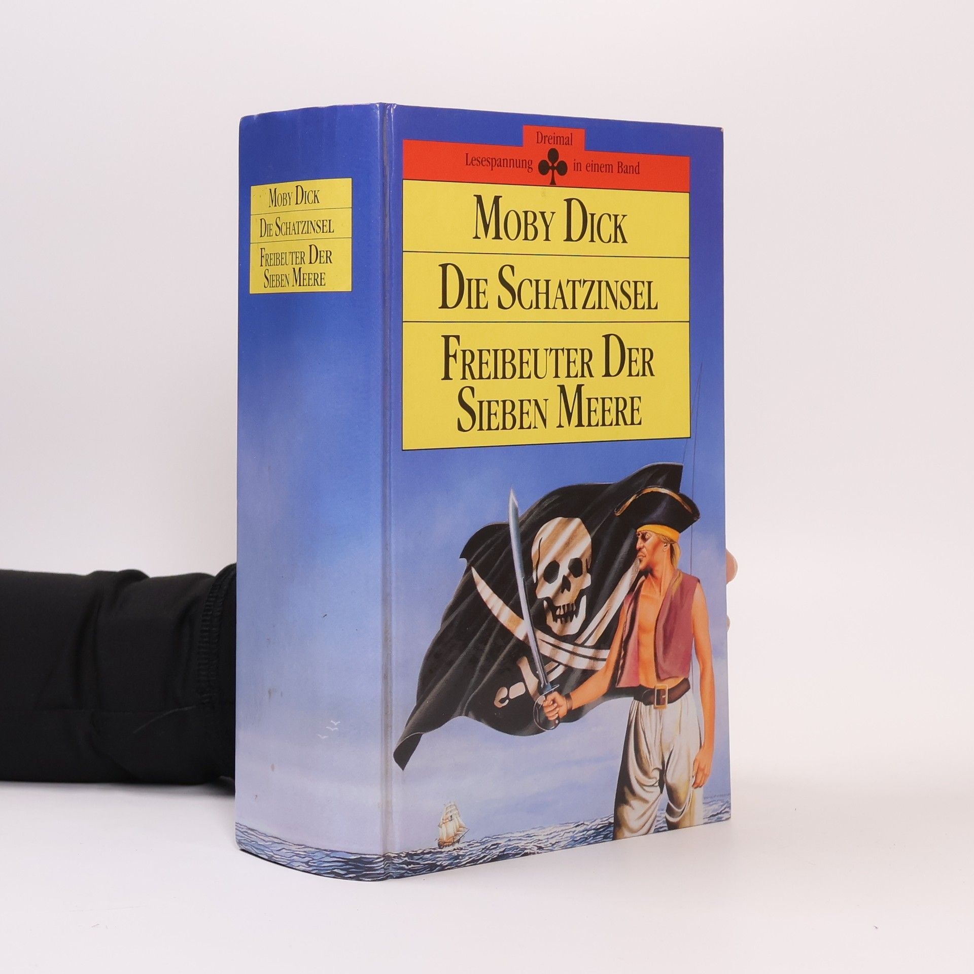 Herman Melville Moby Dick. Die Schatzinsel. Freibeuter der sieben Meere. Drei Geschichten in einem Band