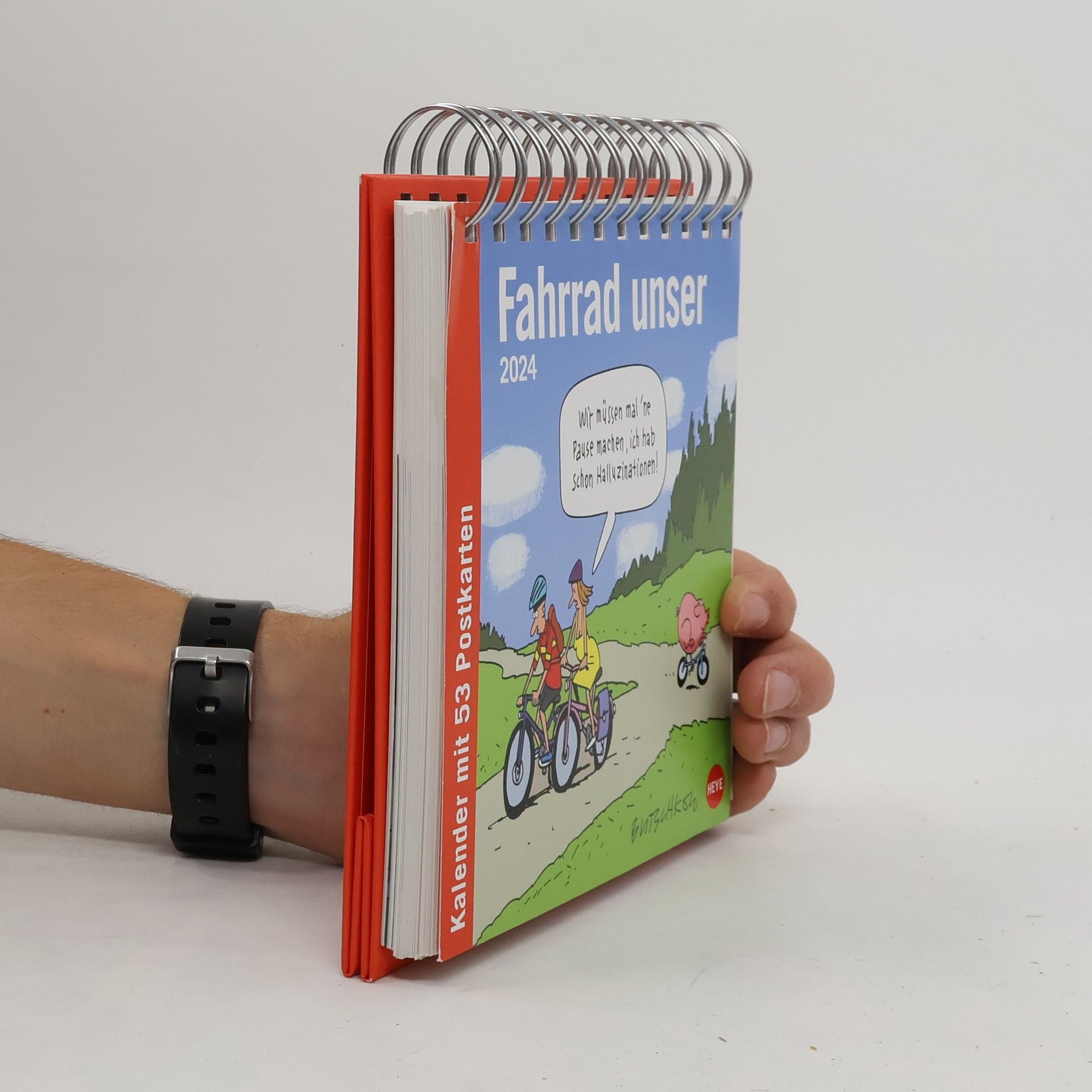 Butschkow: Fahrrad unser Premium-Postkartenkalender 2024