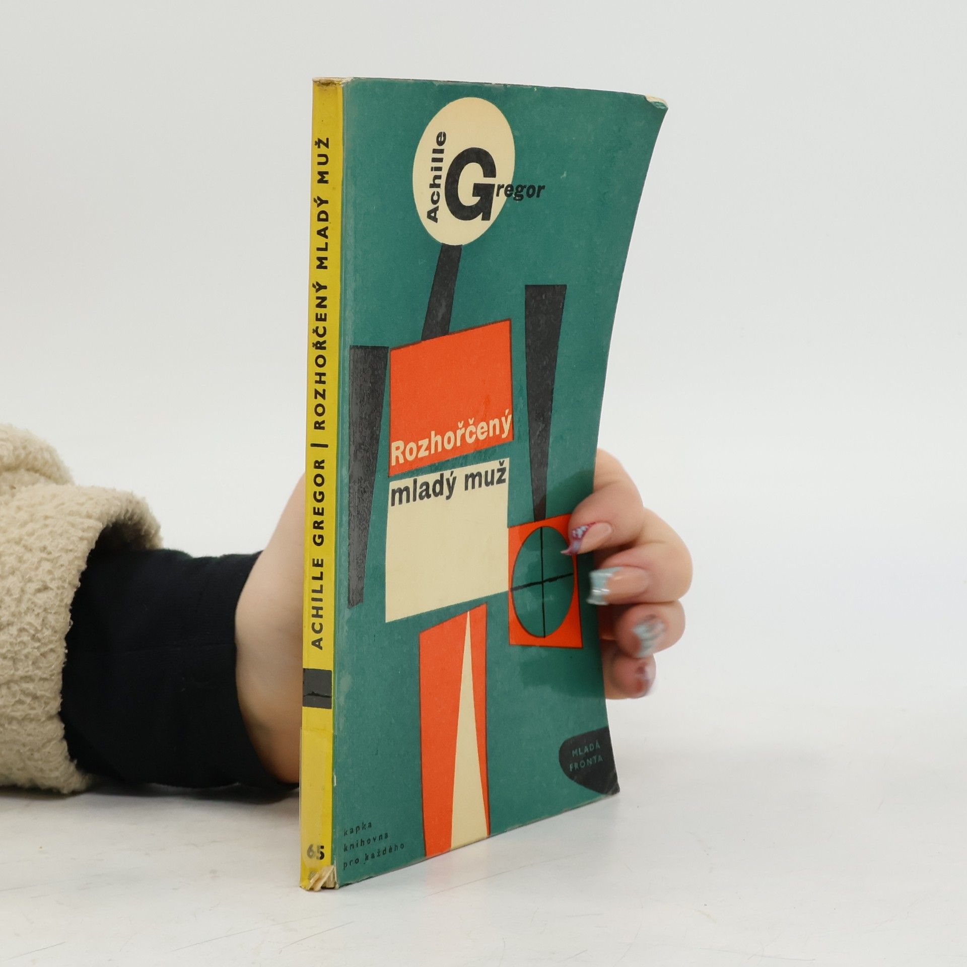 Rozhořčený mladý muž