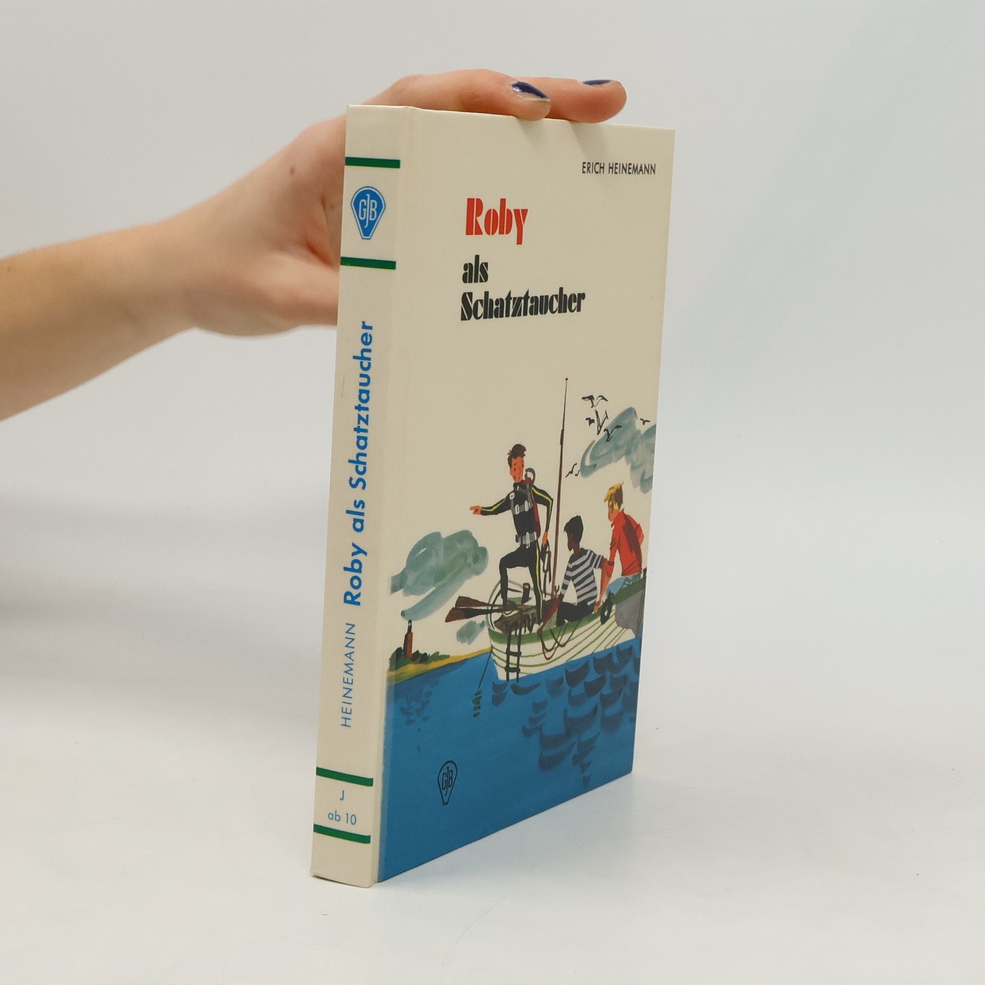 Erich Heinemann Roby als Schatztaucher