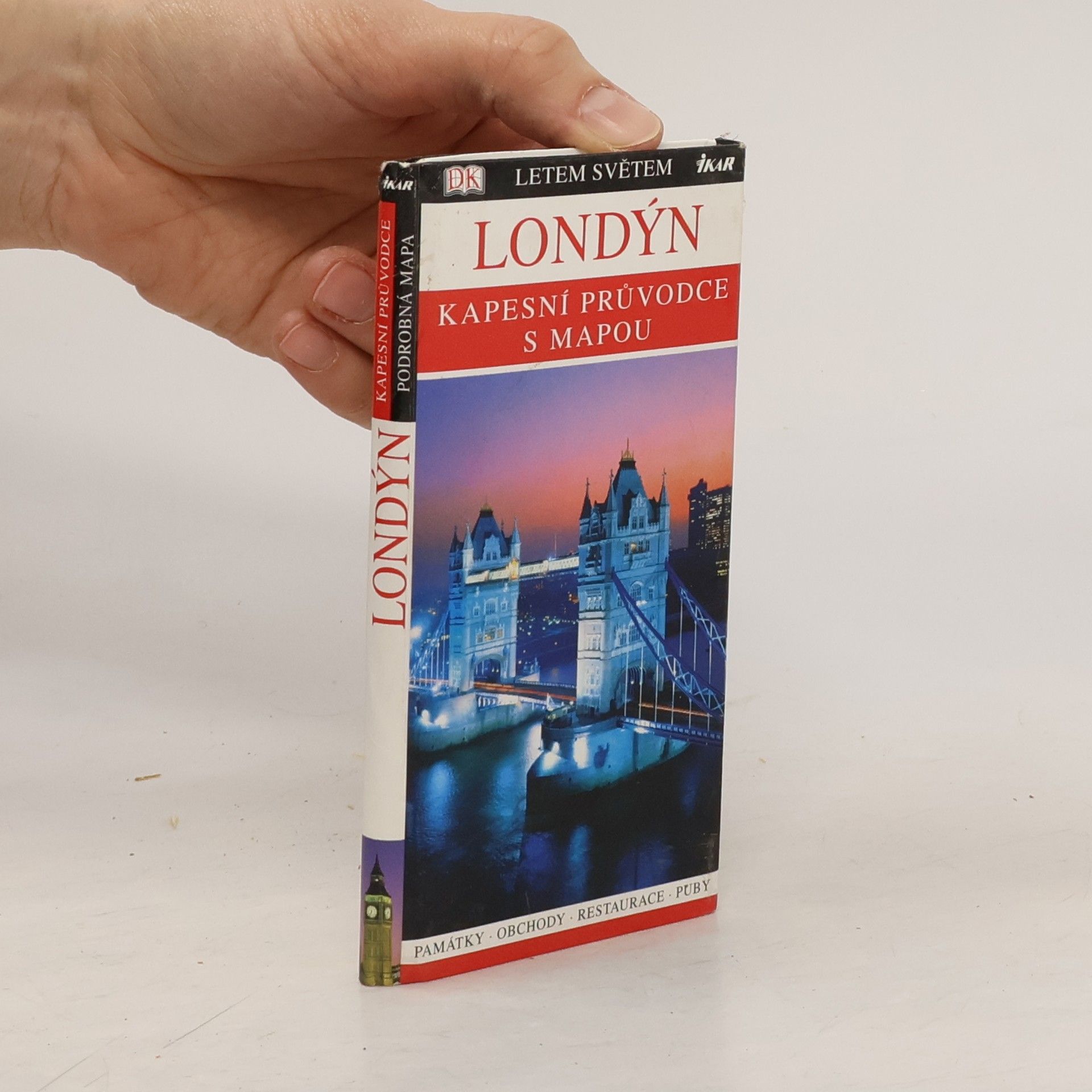 nezn. Londýn: Kapesní průvodce s mapou