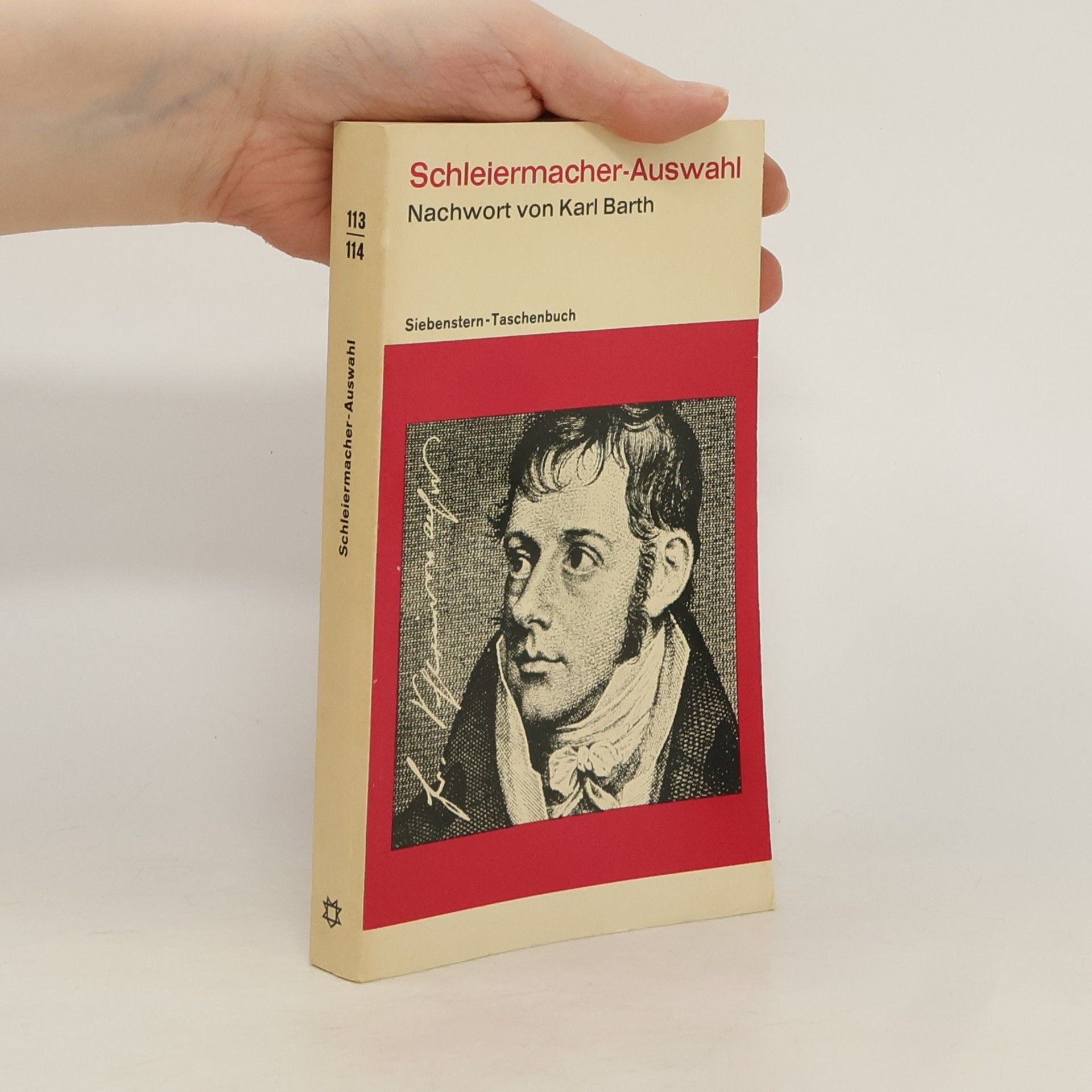 Karl Barth Schleiermacher-Auswahl