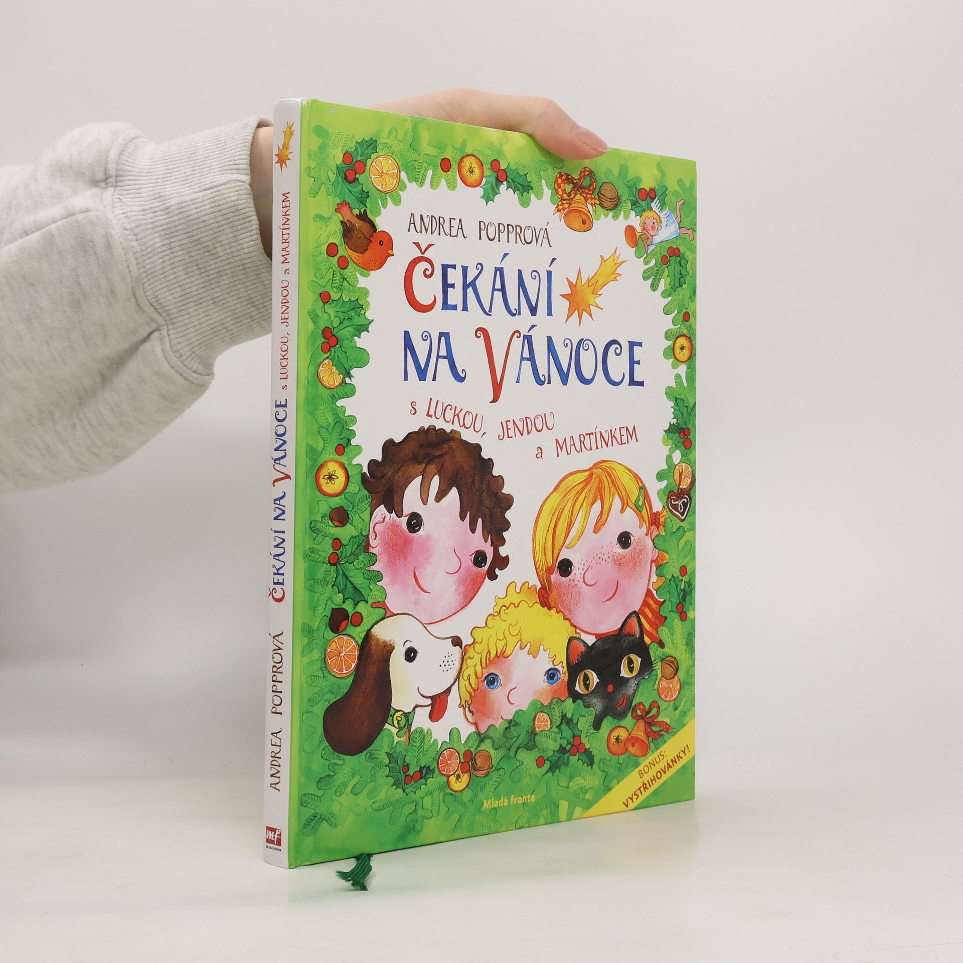 Andrea Popprová Čekání na Vánoce s Luckou, Jendou a Martínkem