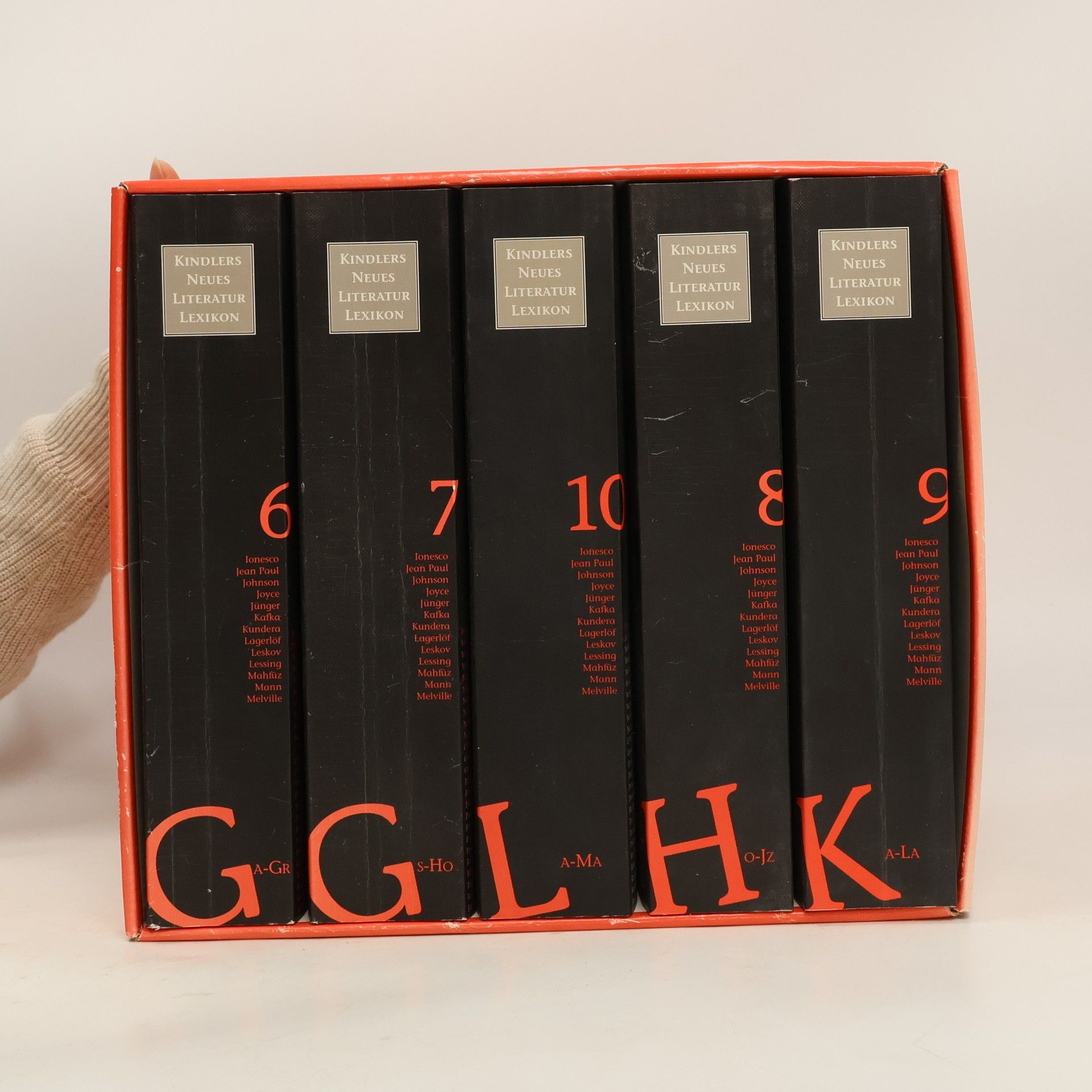 Collectif d'auteurs Kindlers neues Literatur Lexikon 6-10