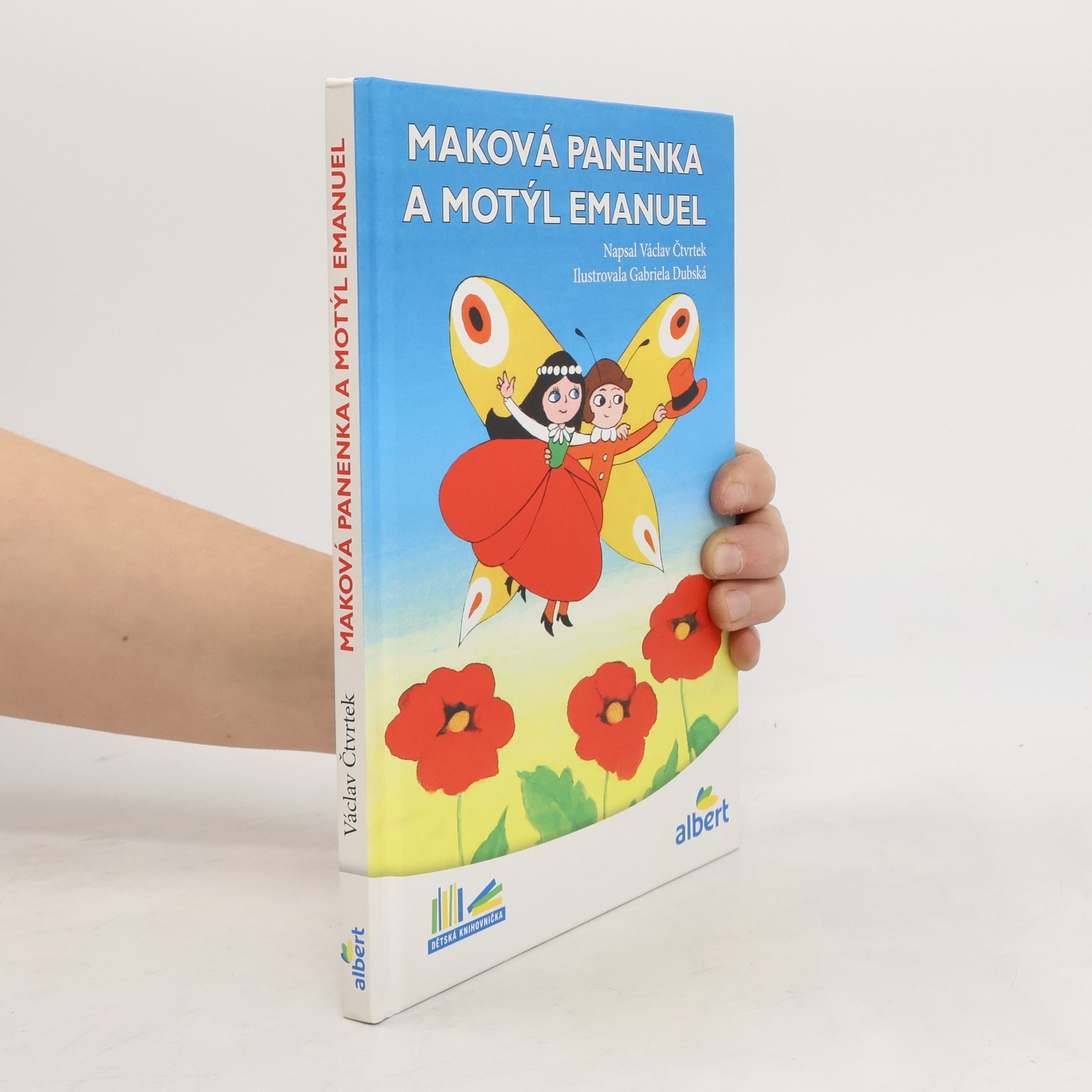 Maková panenka a motýl Emanuel