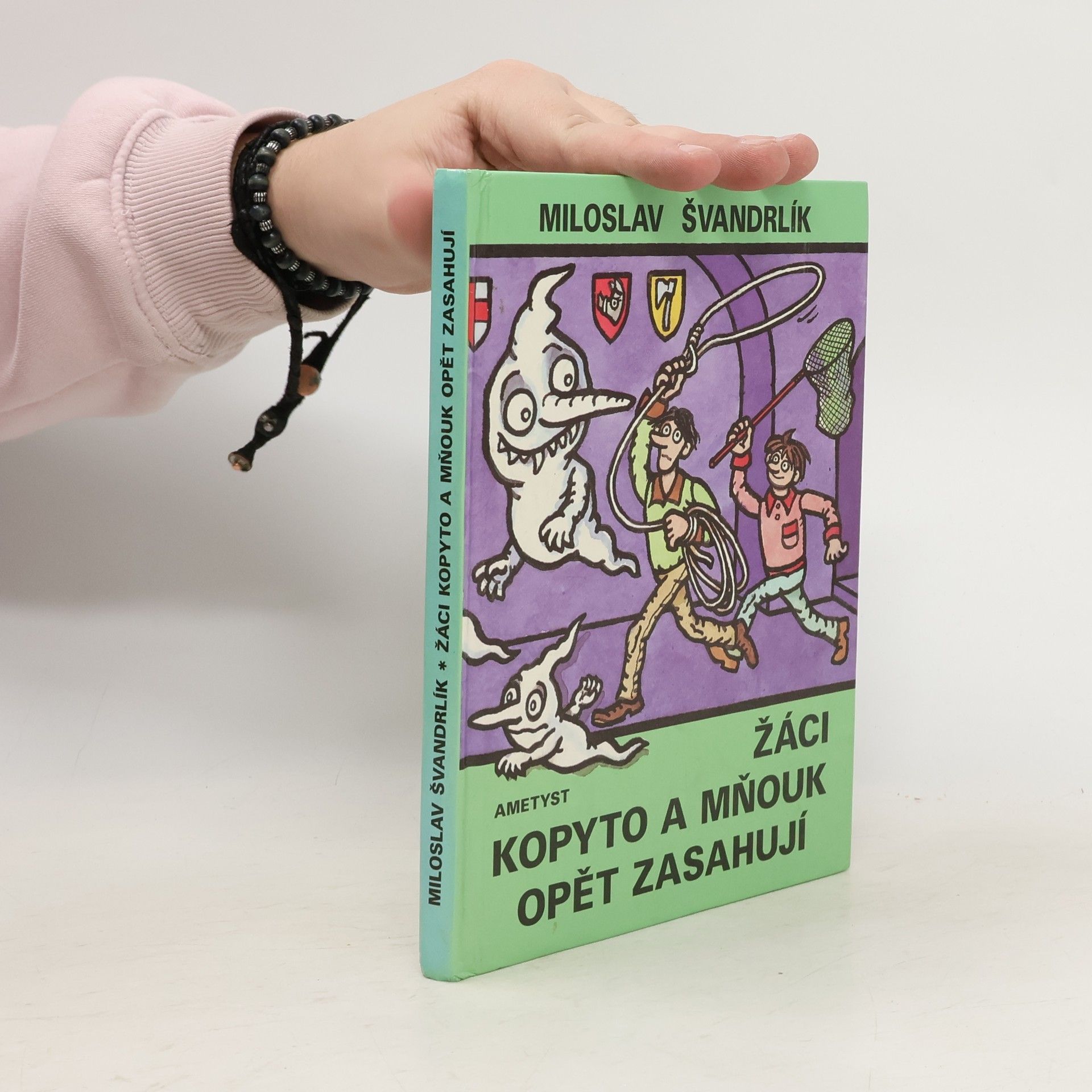 Miloslav Švandrlík Žáci Kopyto a Mňouk opět zasahují