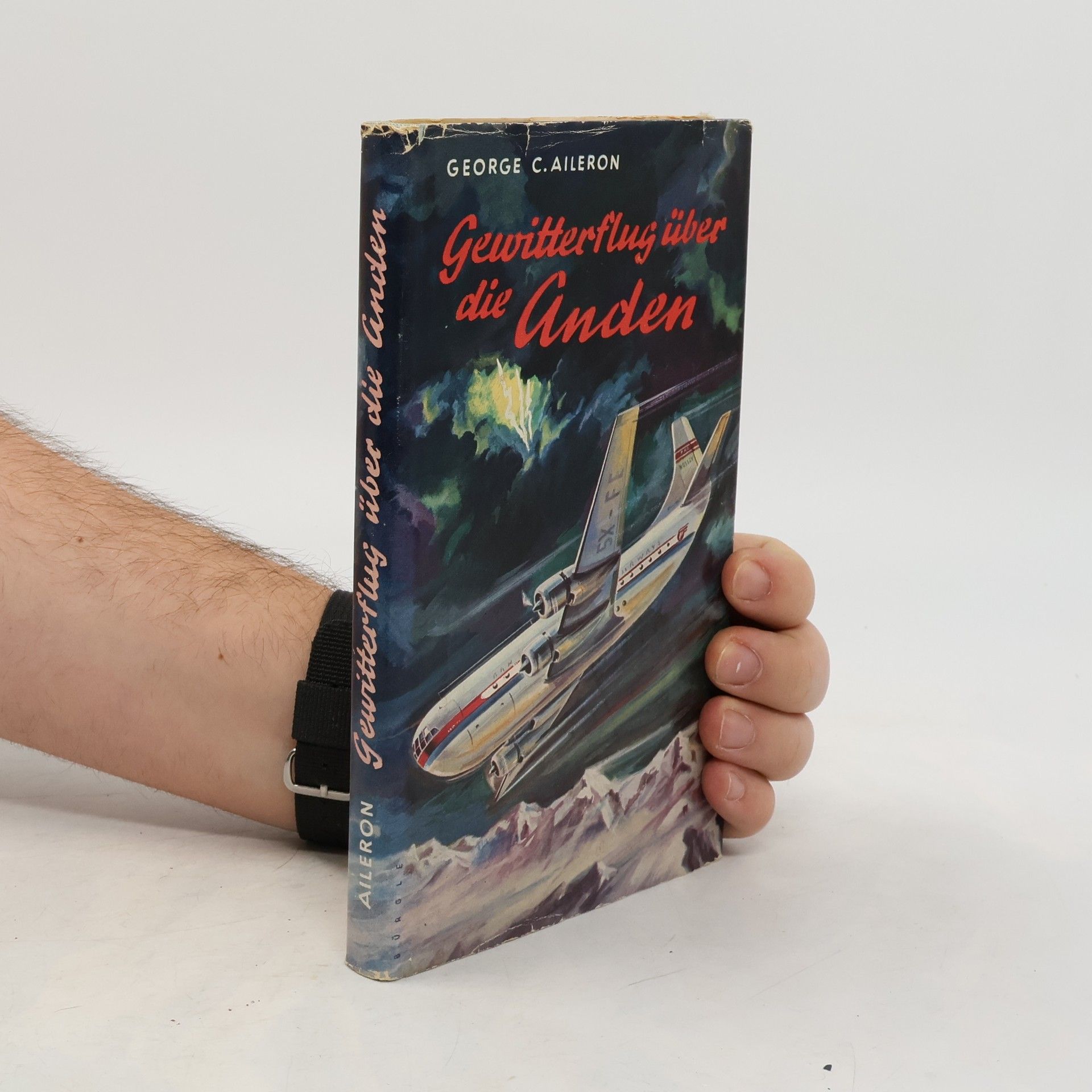George Charles Aileron Gewitterflug über die Anden