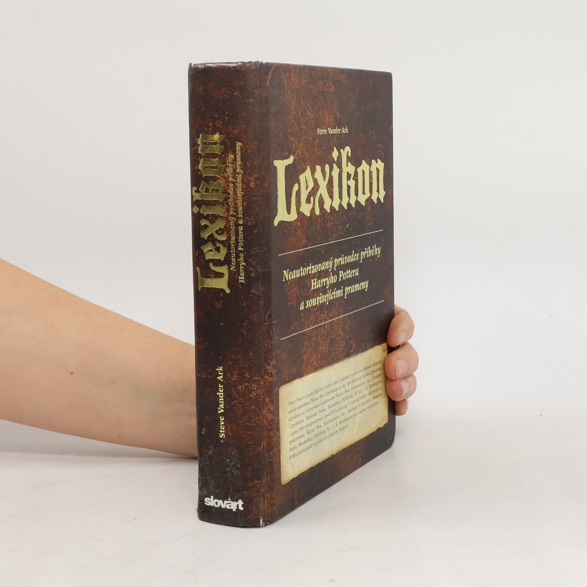 Steve Vander Ark Lexikon. Neautorizovaný průvodce příběhy Harryho Pottera a souvisejícími prameny