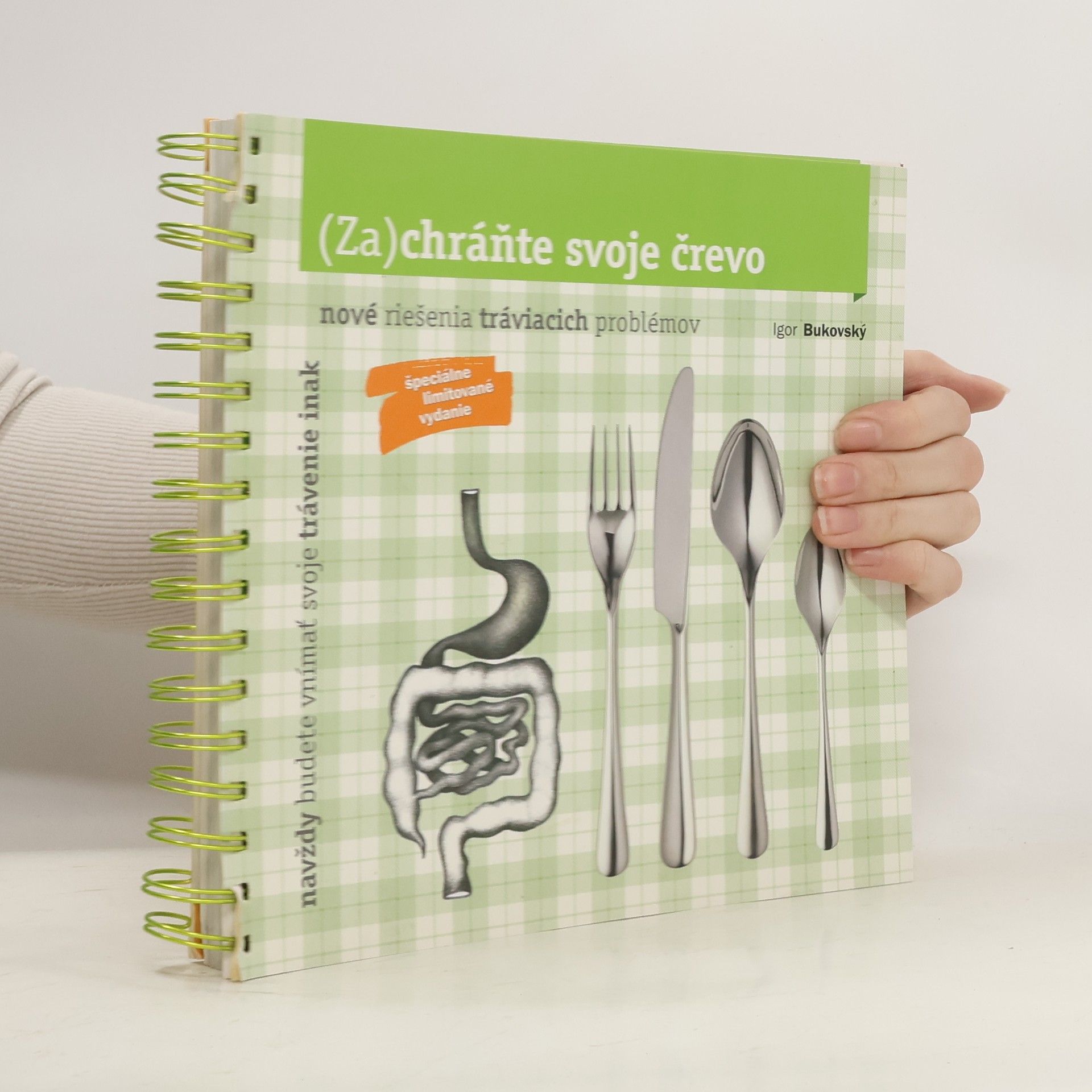 (Za)chráňte svoje črevo / Protiprdkavá kuchárska kniha