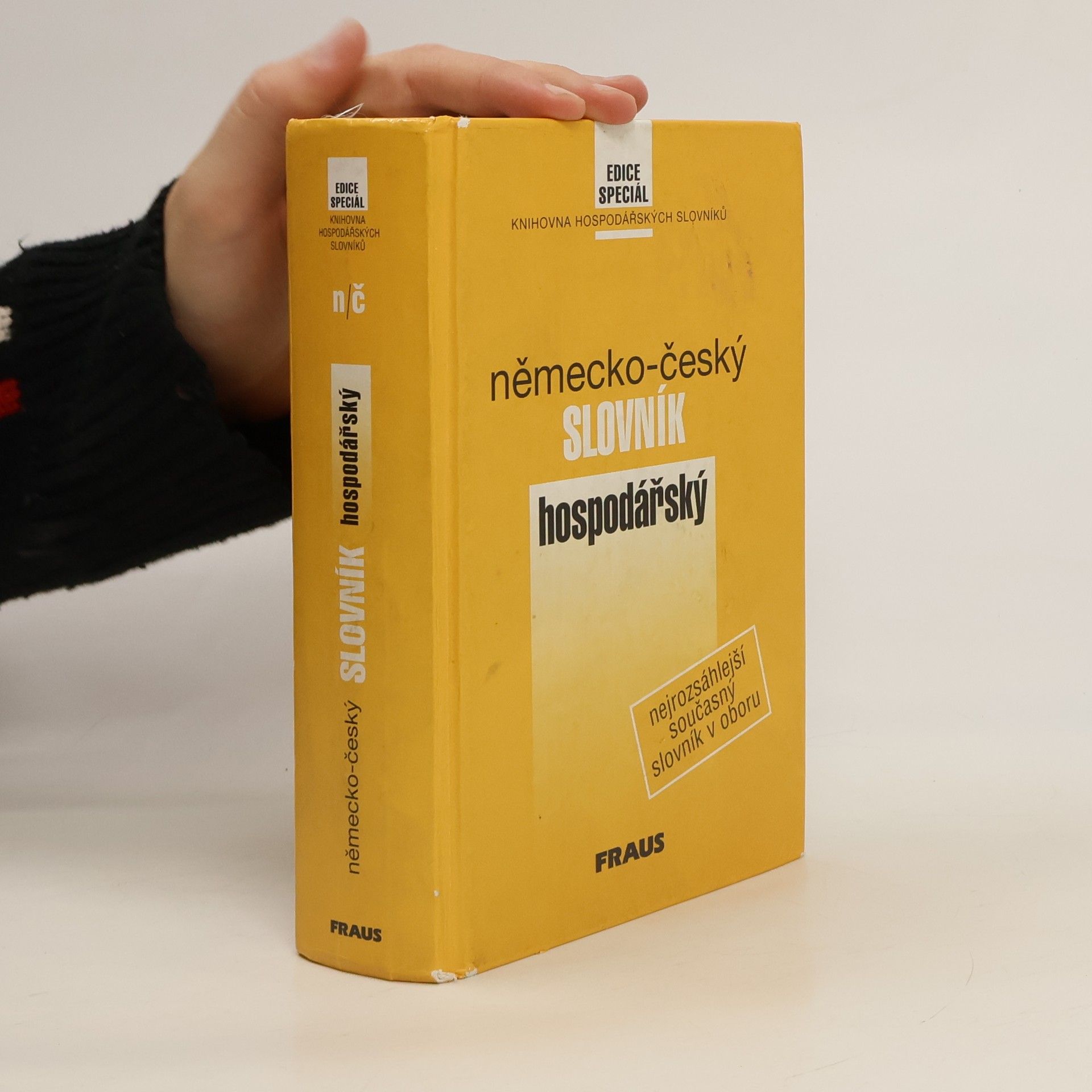 Německo-český hospodářský slovník. Wirtschaftswörterbuch Deutsch-Tschechisch.