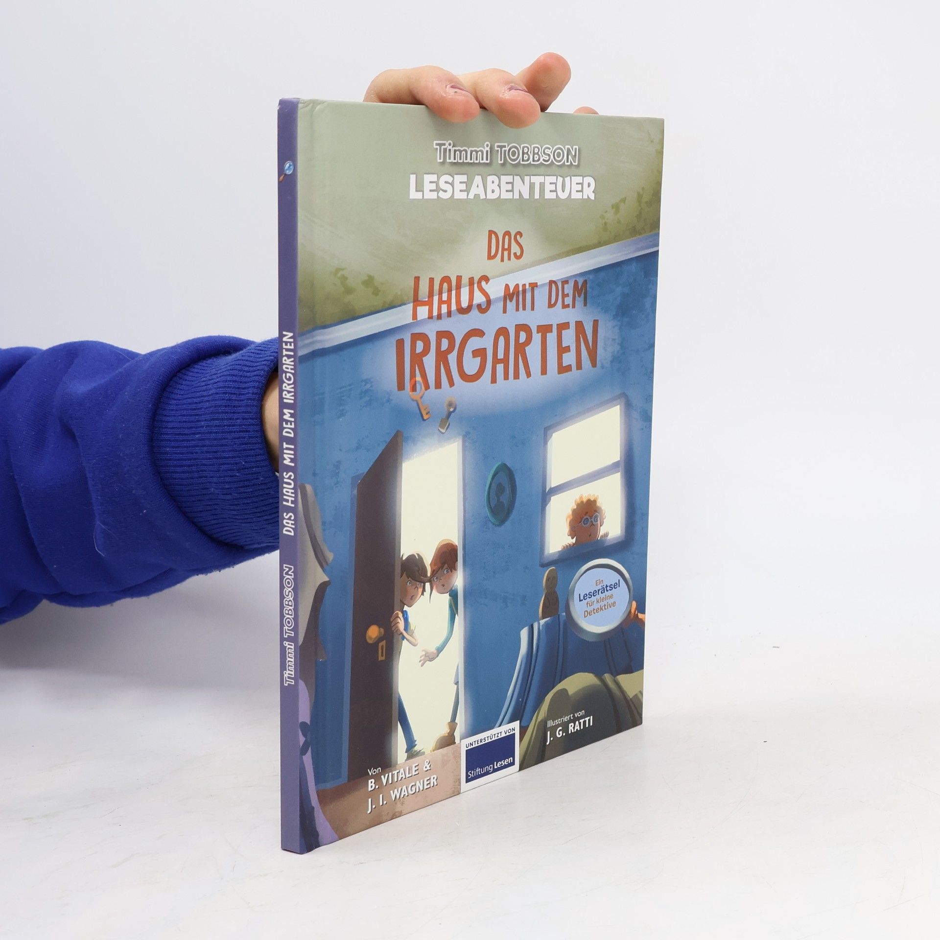 Timmi Tobbson Leseabenteuer. Das Haus mit dem Irrgarten