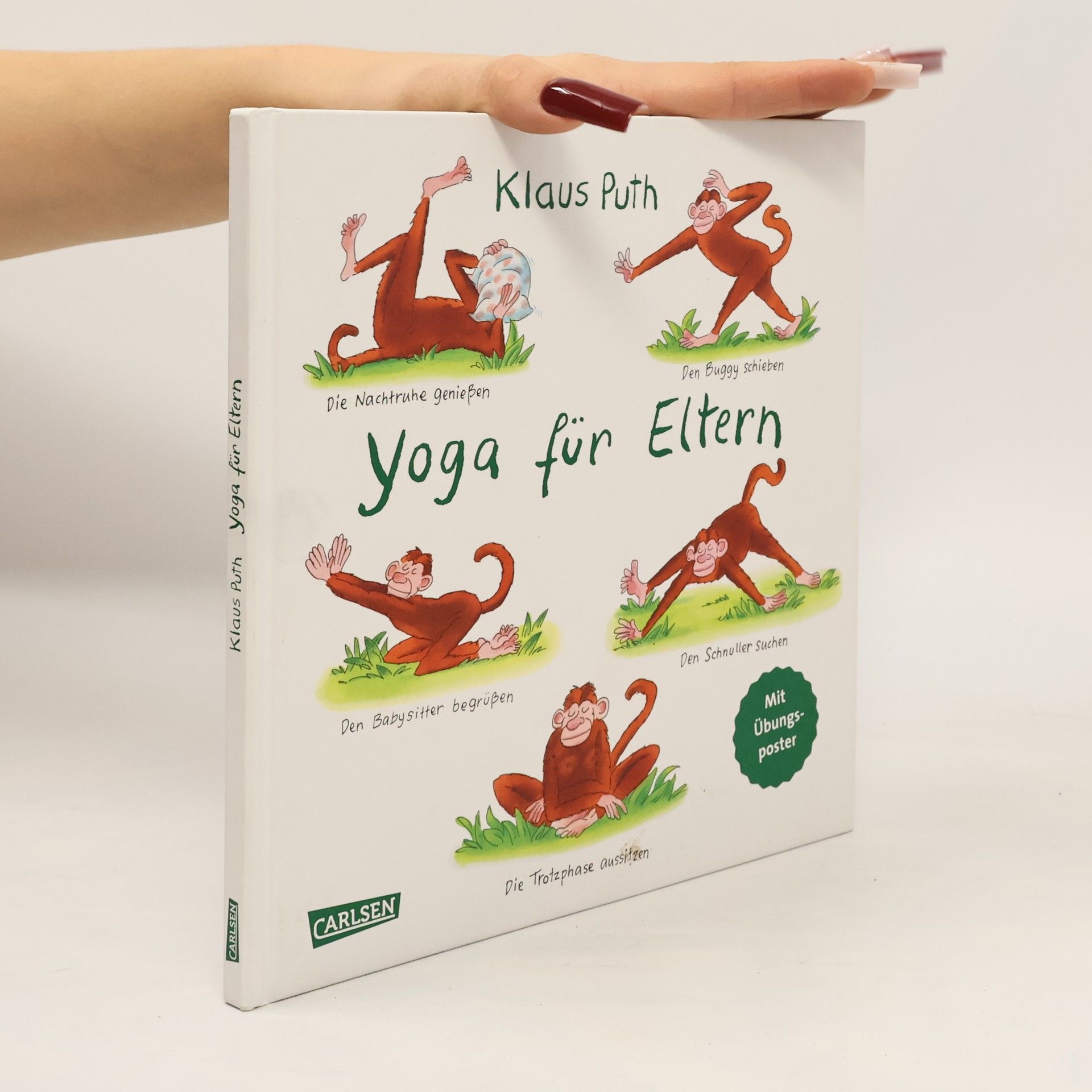 Klaus Puth Yoga für Eltern - Mit Übungsposter