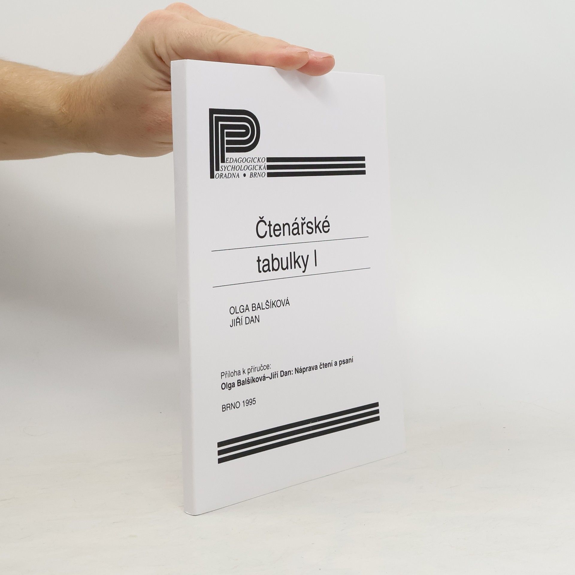 Čtenářské tabulky I