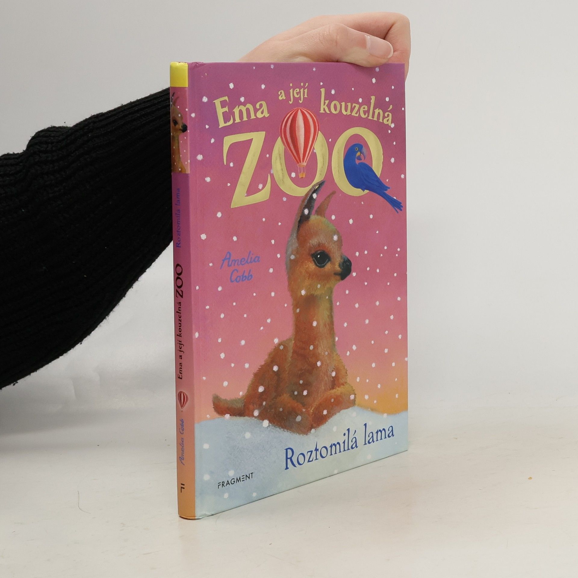 Cobb, Amelia Ema a její kouzelná zoo. Roztomilá lama