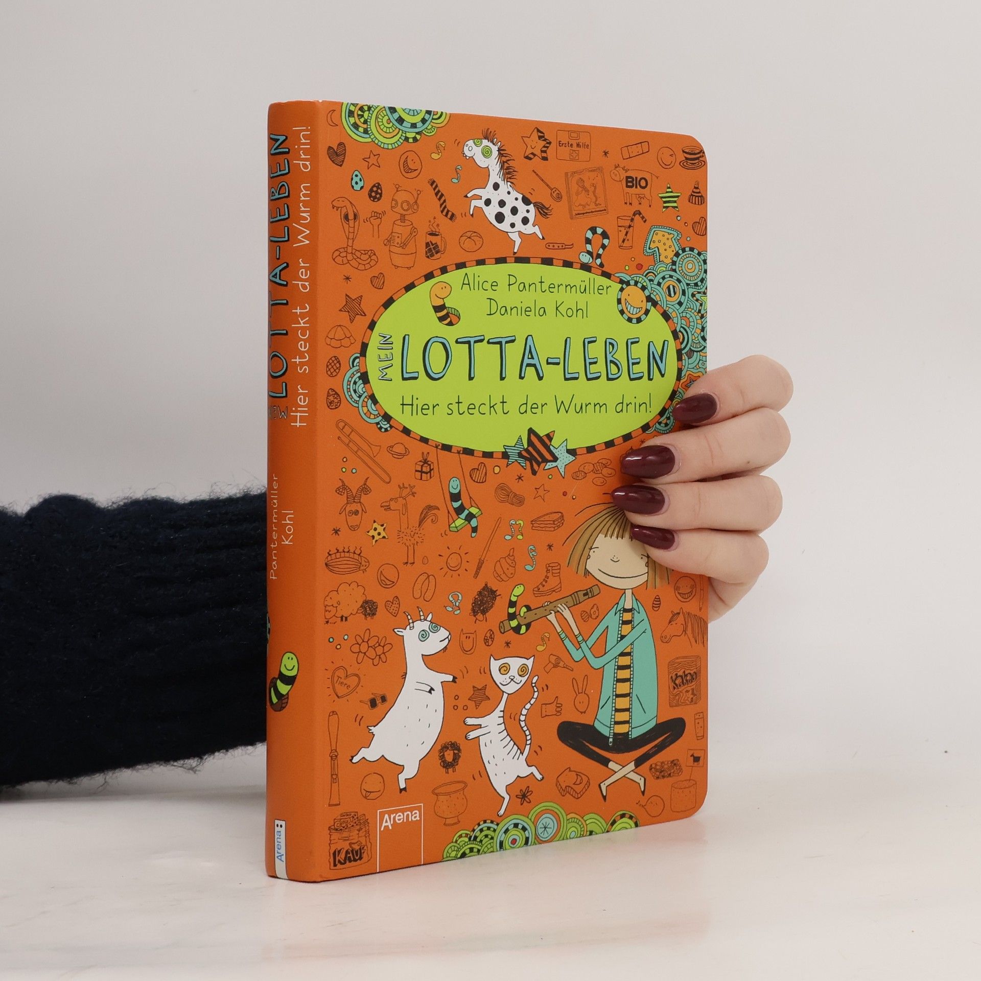 Mein Lotta-Leben. Heir steckt der Wurm drin!