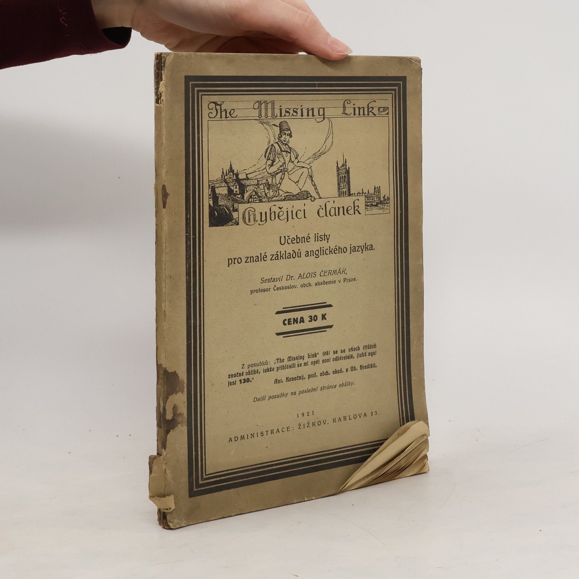 Chybějící článek: Učebné listy pro znalé základů anglického jazyka