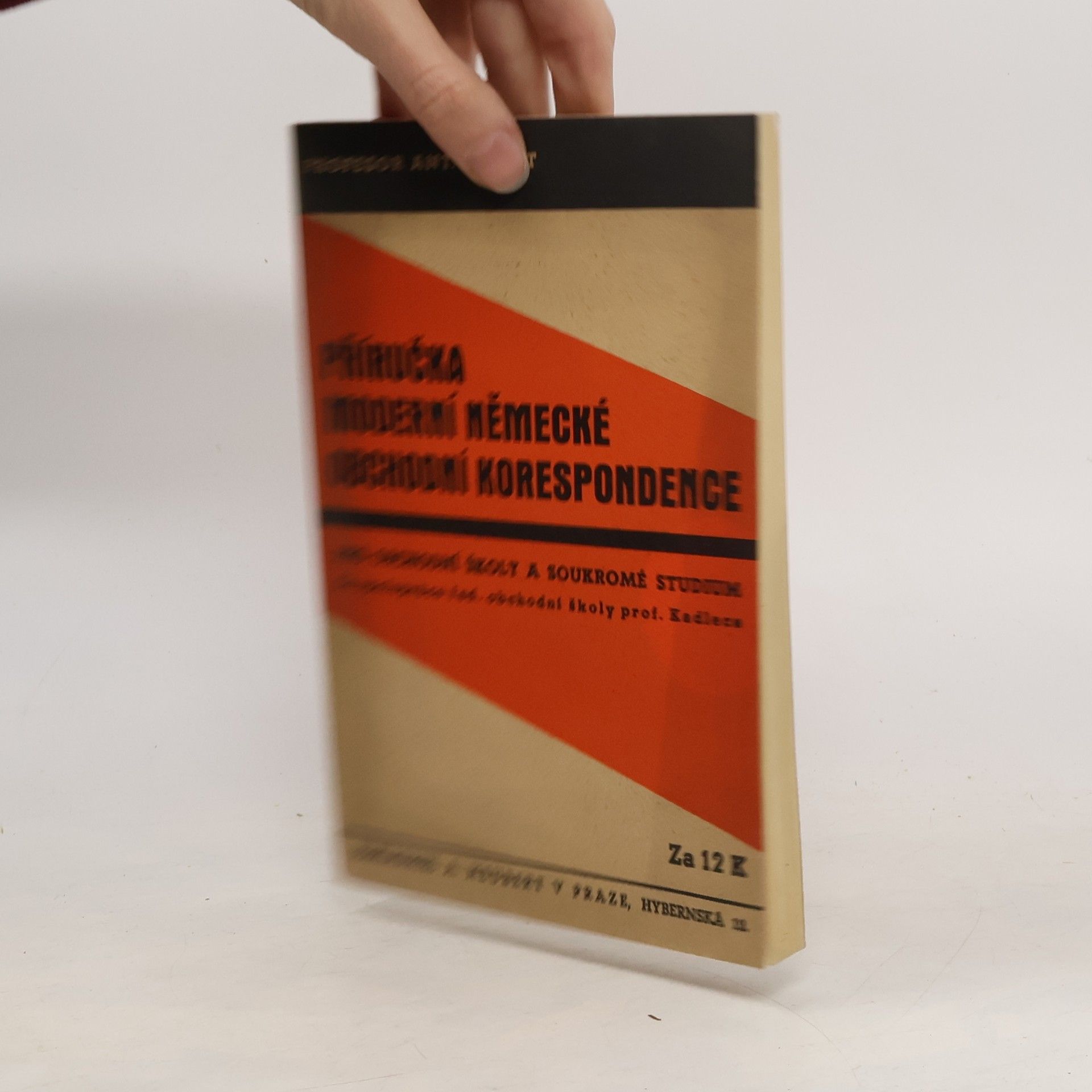 Antonín Macht Příručka moderní německé obchodní korespondence