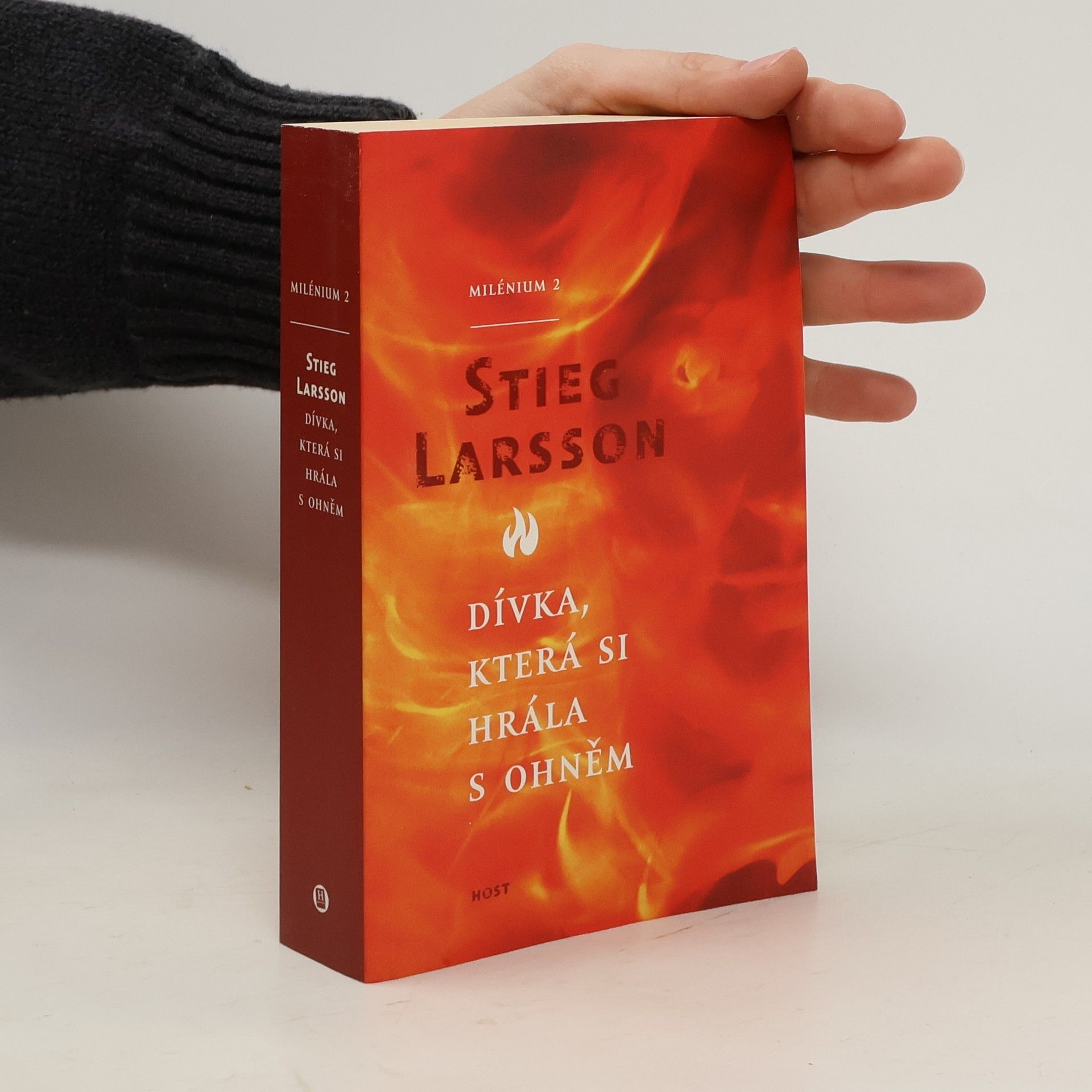 Stieg Larsson Dívka, která si hrála s ohněm
