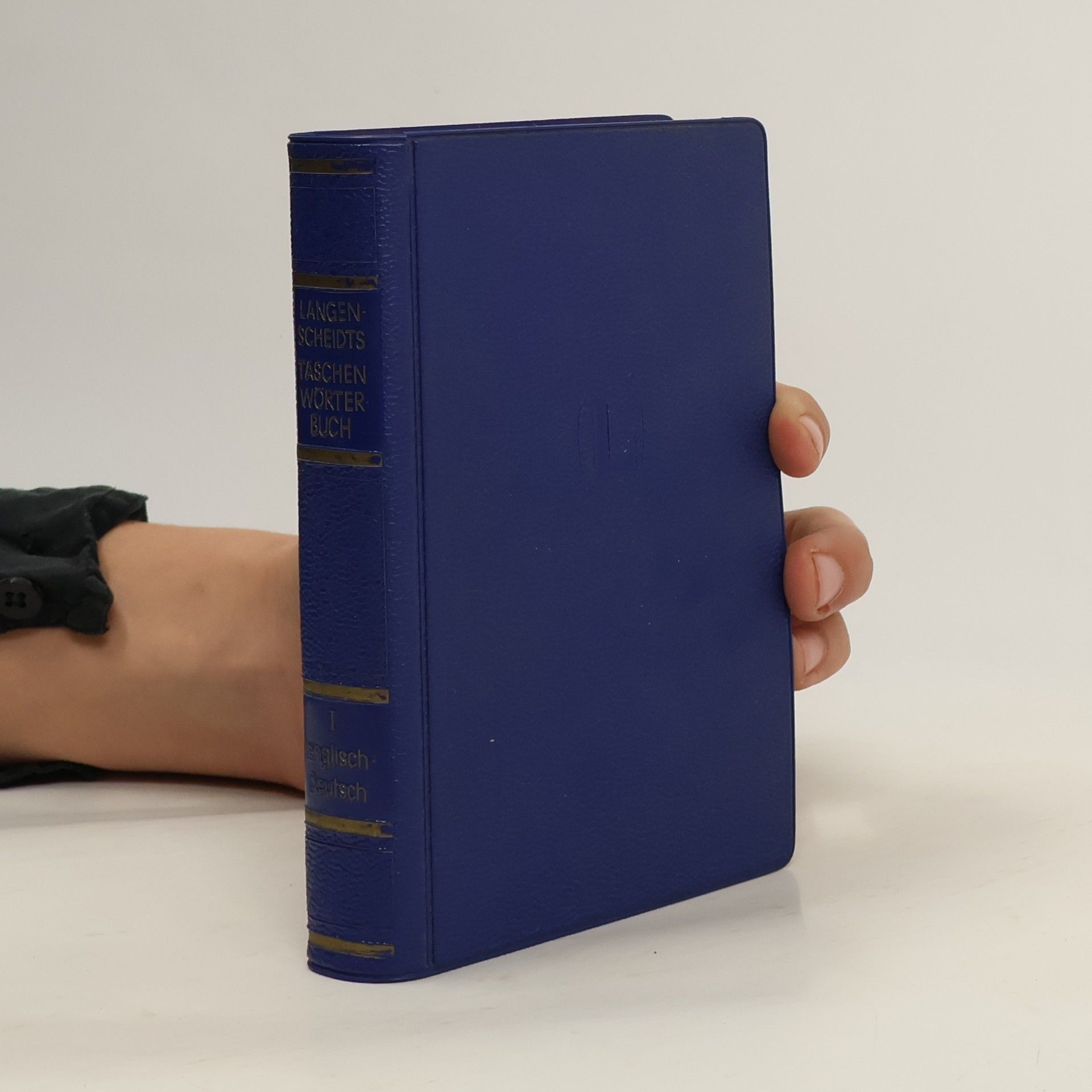 Langenscheidts Taschenwörterbuch der englischen und deutschen Sprache. Langenscheidt's pocket dictionary of the English and German languages