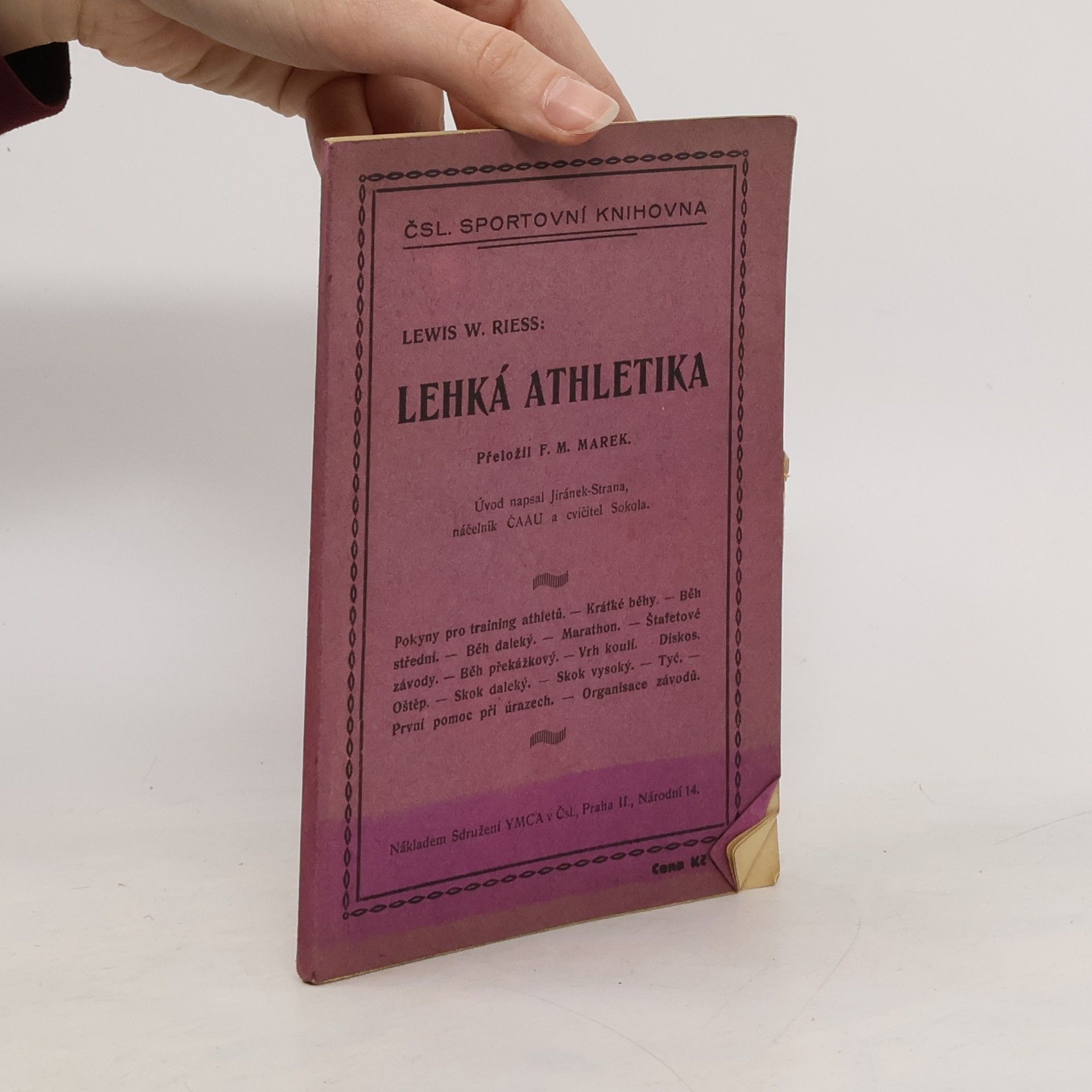 Lewis W. Riess Lehká athletika