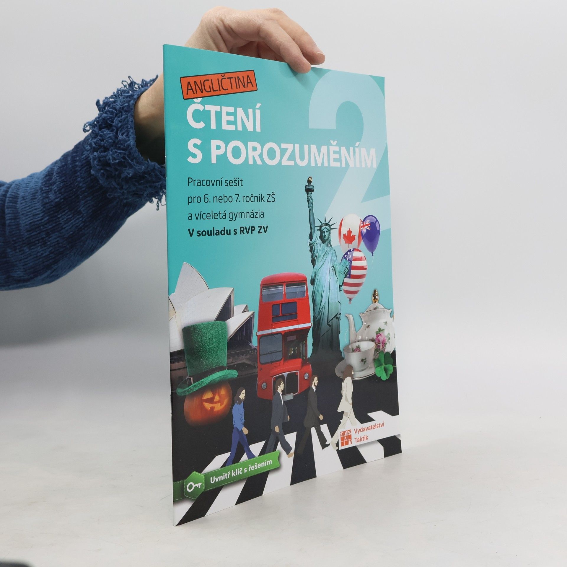 Čtení s porozuměním 2 - angličtina. Procvičovací sešit pro ZŠ a víceletá gymnázia