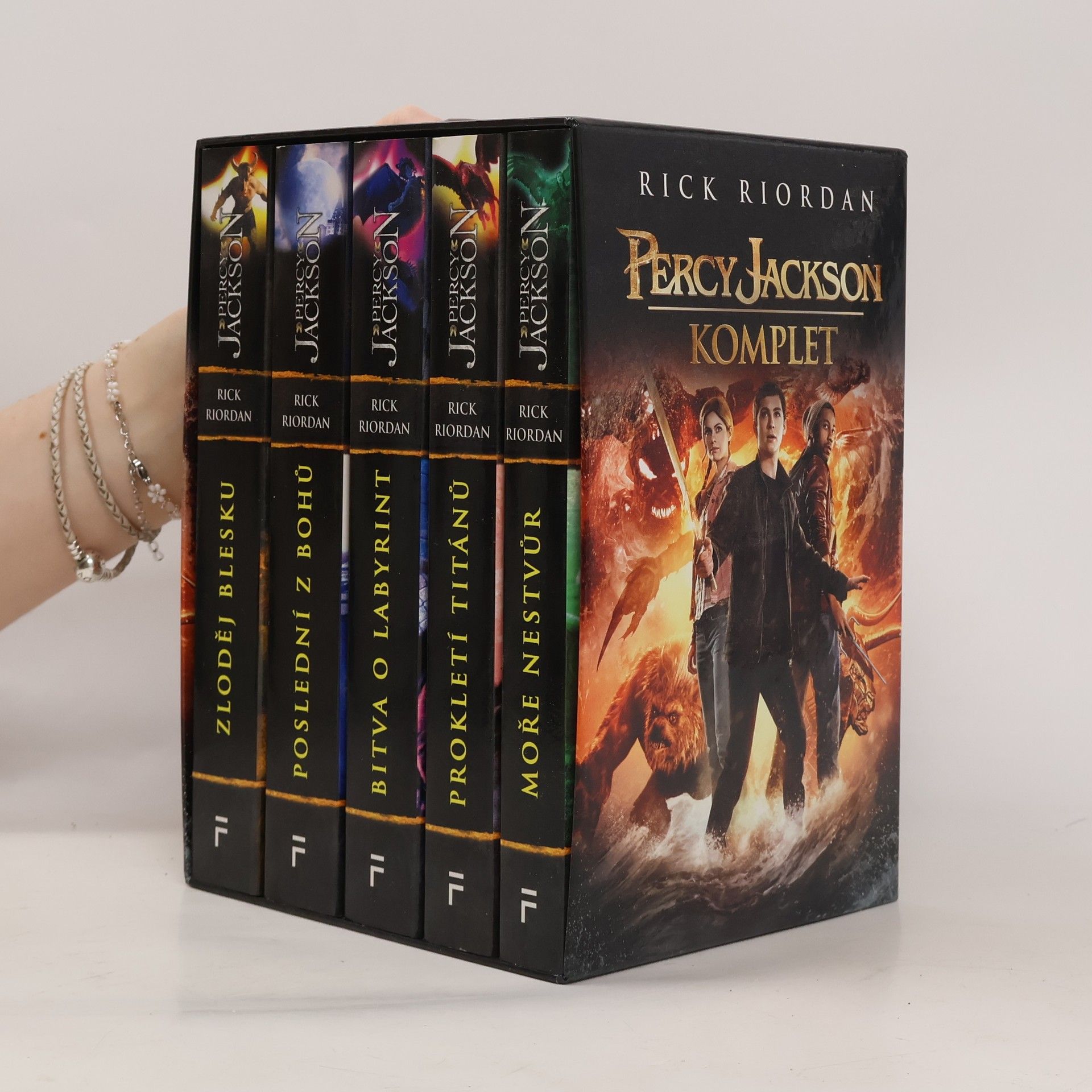 Rick Riordan Percy Jackson 1-5. Box