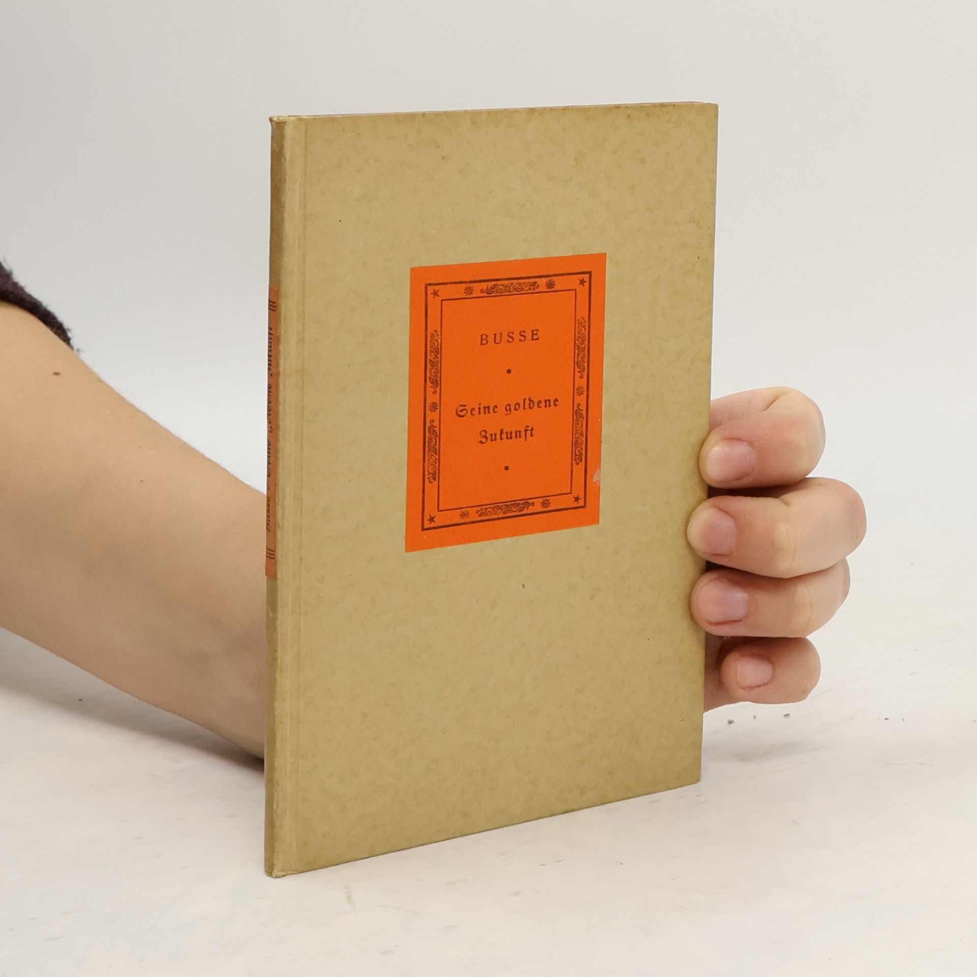 Carl Busse Seine goldene Zukunft