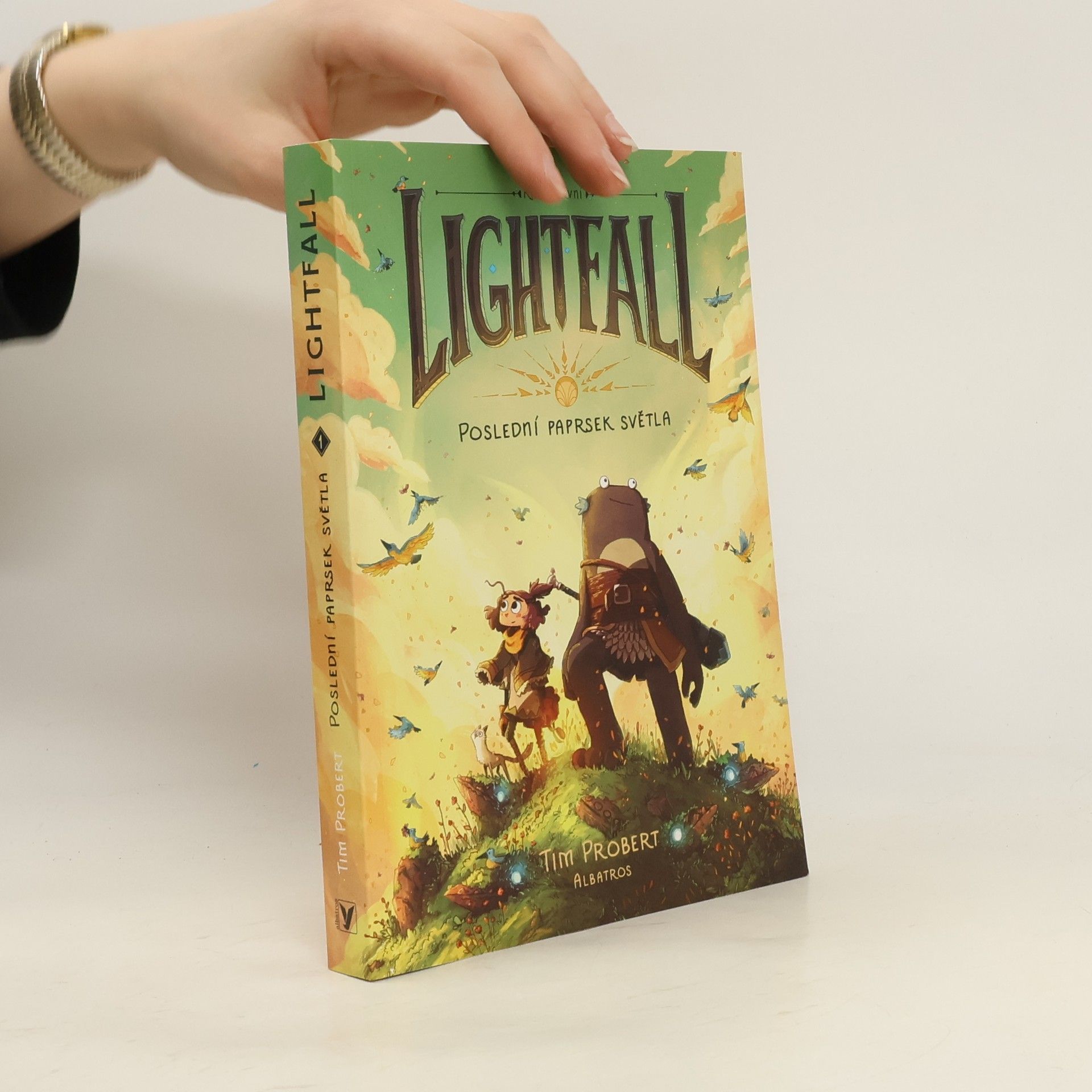 Tim Probert Lightfall: poslední paprsek světla, kniha první