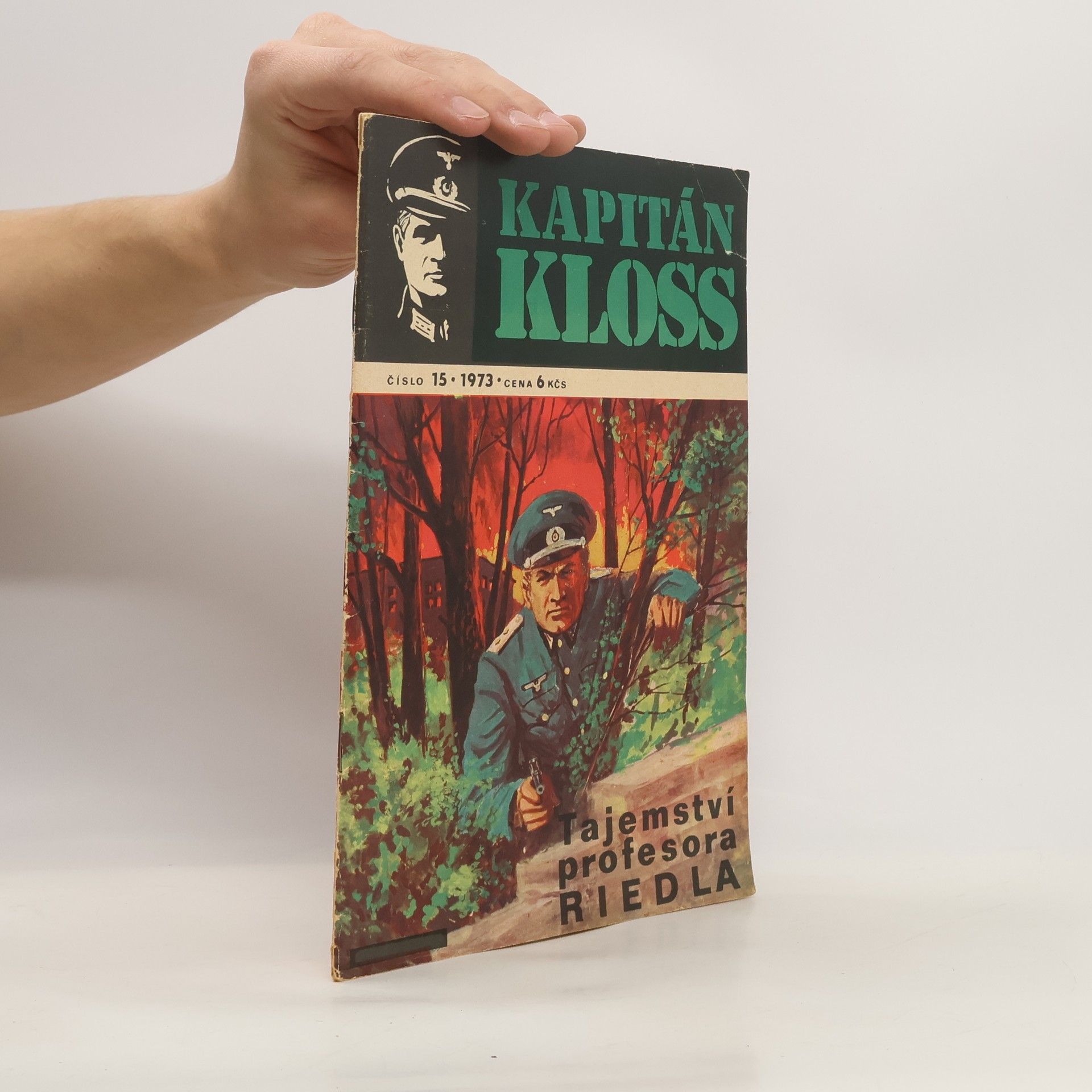 Kolektív autorov Kapitán Kloss 15/1973. Tajemství profesora Riedla