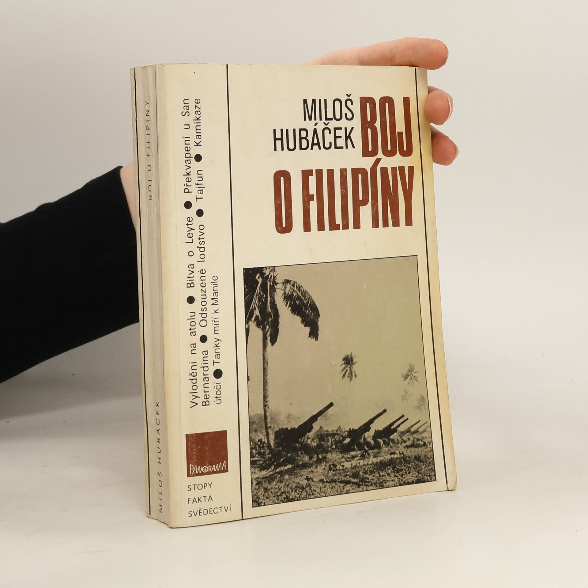 Miloš Hubáček Boj o Filipíny