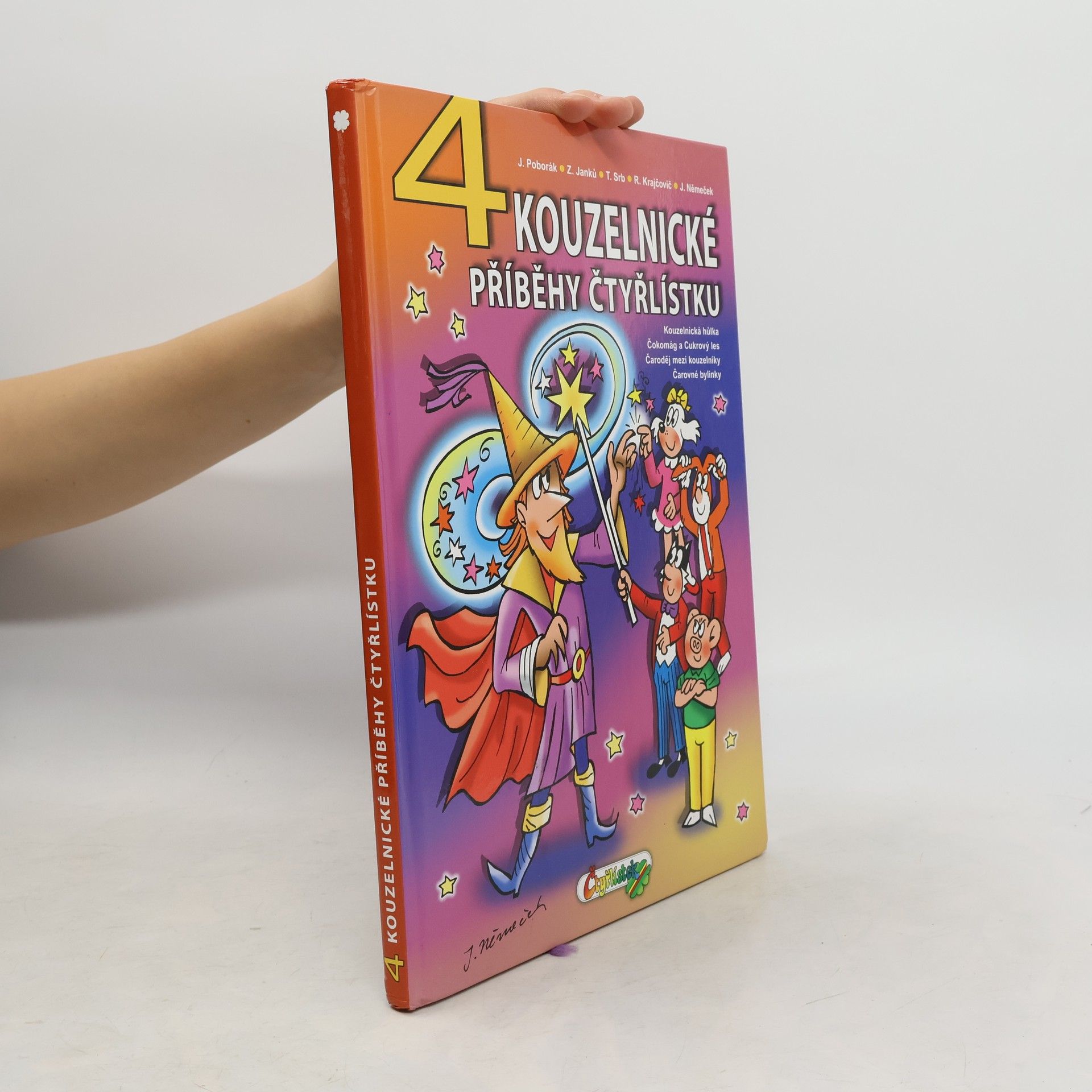 Kolektiv autorů 4 kouzelnické příběhy Čtyřlístku