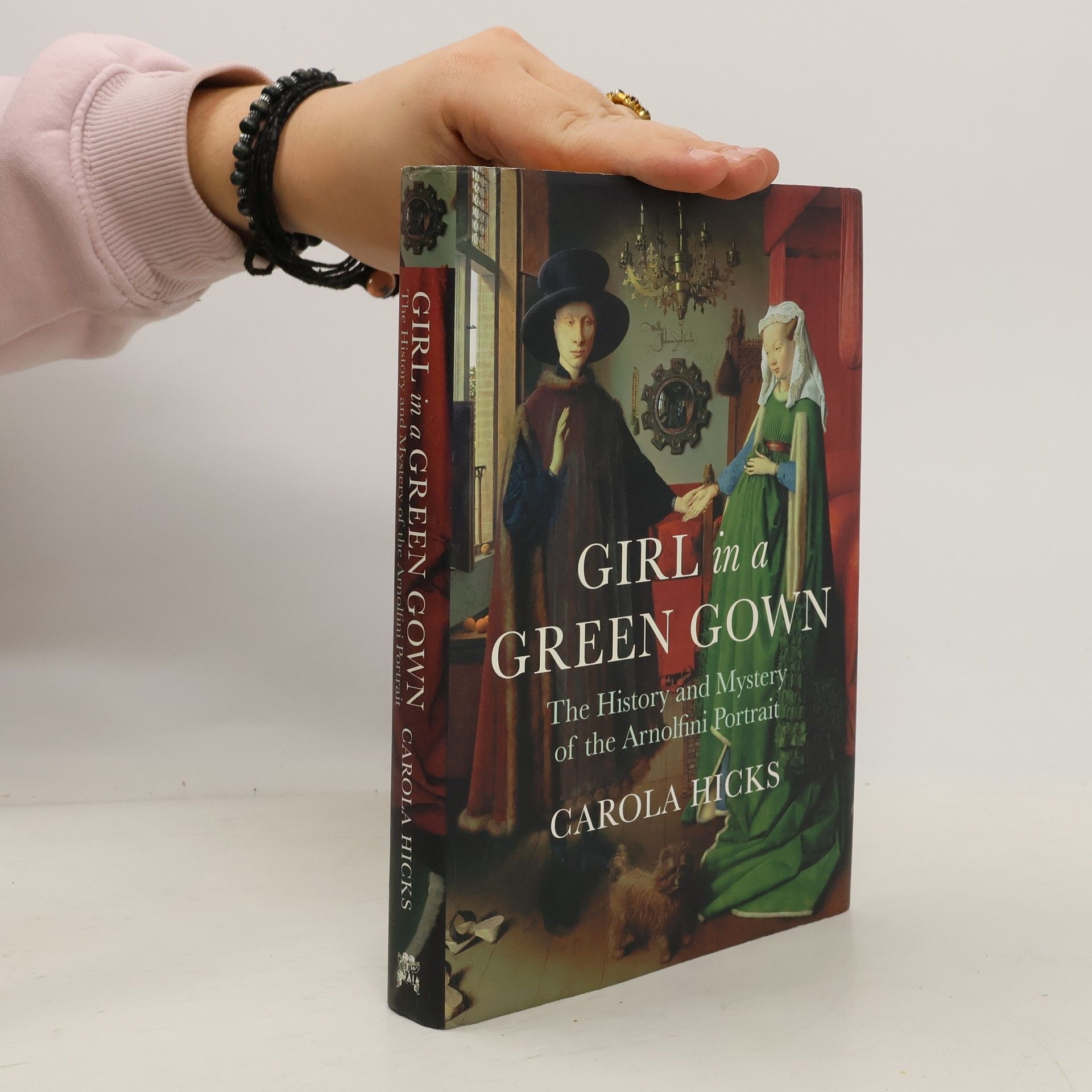 Carola Hicks Girl in a Green Gown